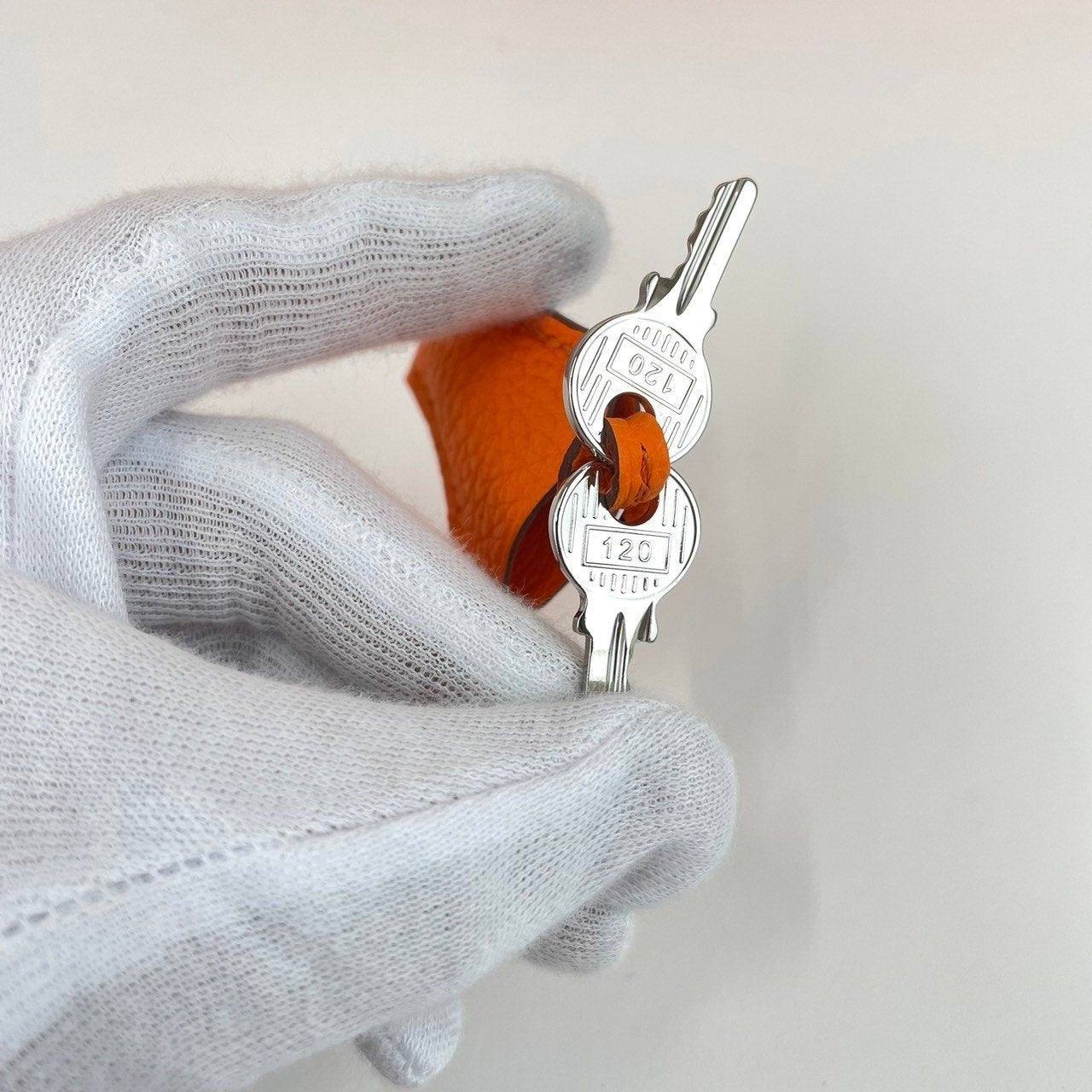 Birkin30 バーキン30 Orangeminium オレンジミニウム Togo トゴ PHW シルバー金具 B刻印