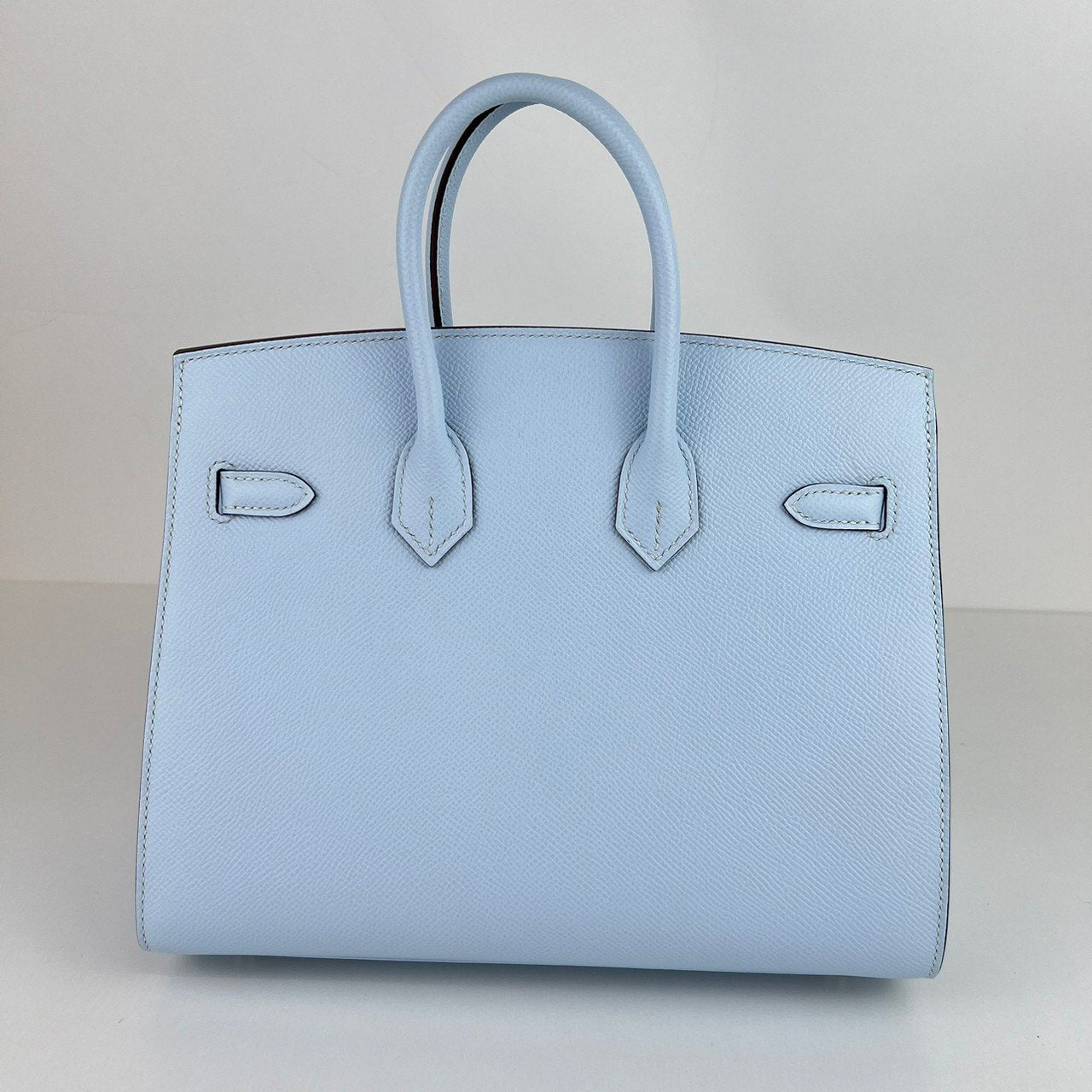 Birkin25 Sellier バーキン25セリエ Blue brume ブルーブリュム PHW シルバー金具 Y刻 Epsom エプソン