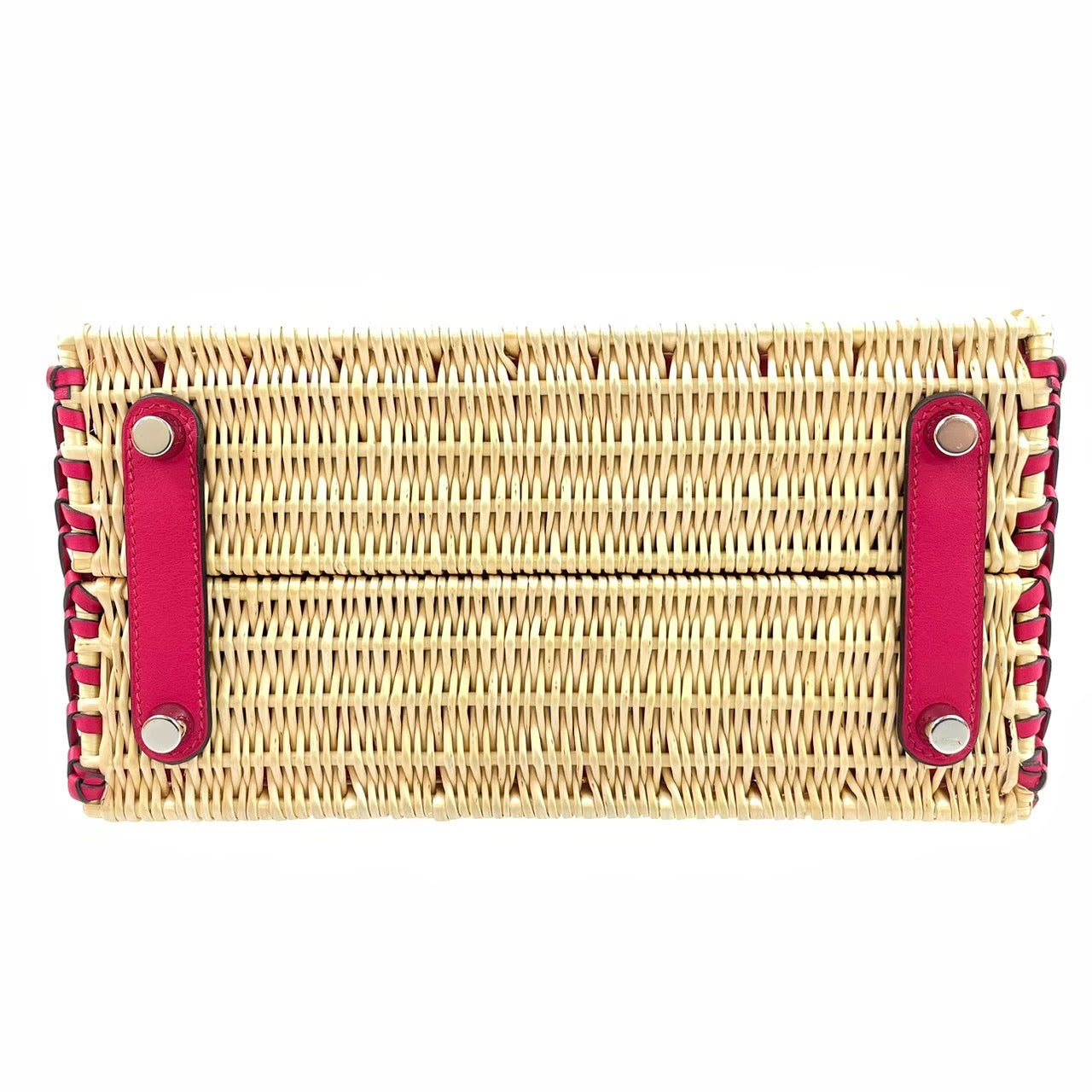 Birkin25 Picnic バーキン25 ピクニック Franboise フランボワーズ Chevre/Rattan シェーブル/ラタン シルバー金具 Z刻印