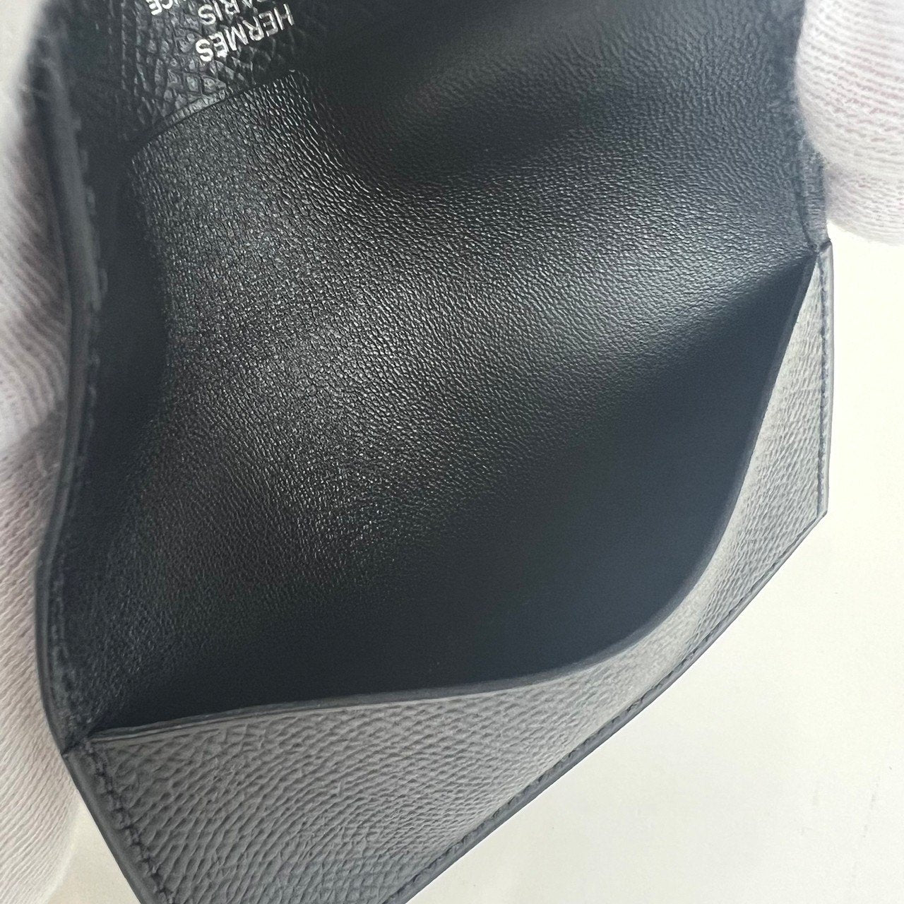 カードケース 名刺入れ Stamp-X X刻印 Black ブラック