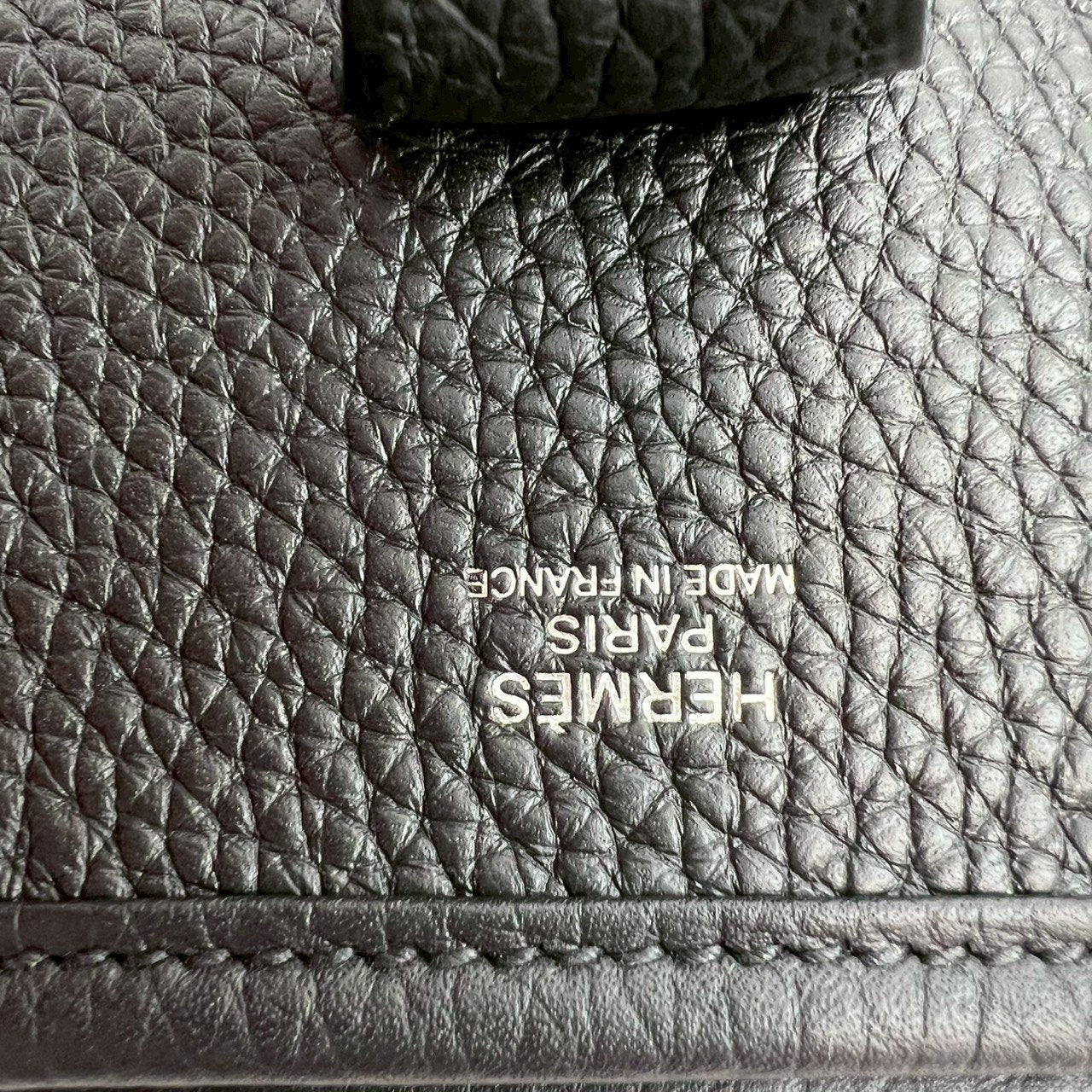 EvelynPM エヴリンPM Black ブラック PHW シルバー金具 Taurillon Clemence トリヨンクレマンス Stamp-K K刻印