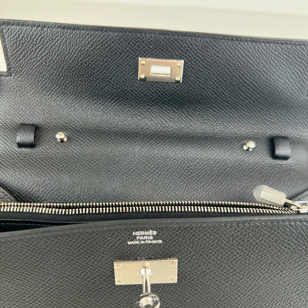 Kelly to go ケリートゥーゴー Black ブラック Epsom エプソン PHW シルバー金具 Stamp-Y Y刻印