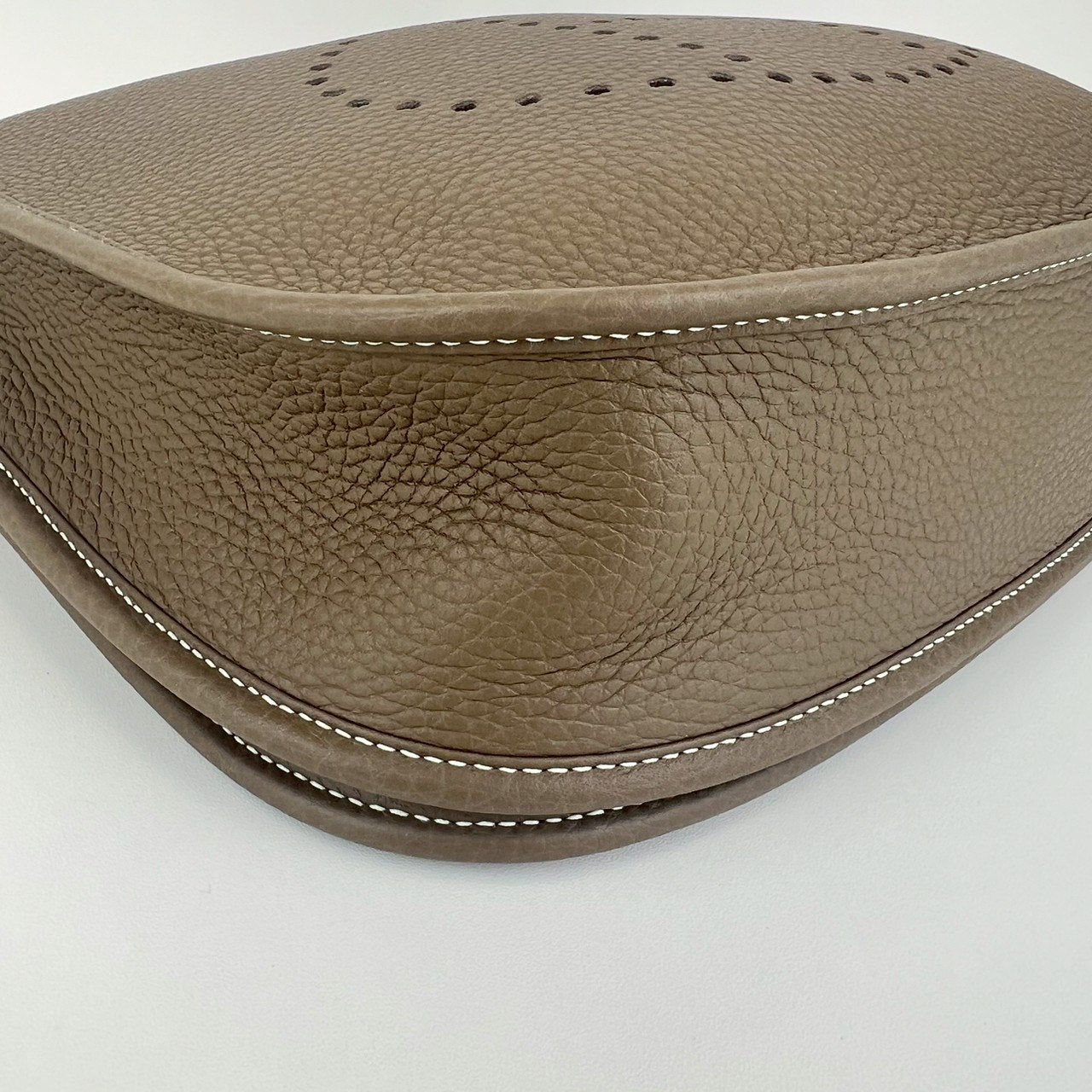 Evelyn PM エヴリンPM Etoupe エトープ PHW シルバー金具 Taurillon Clemence トリヨンクレマンス Stamp-K K刻印