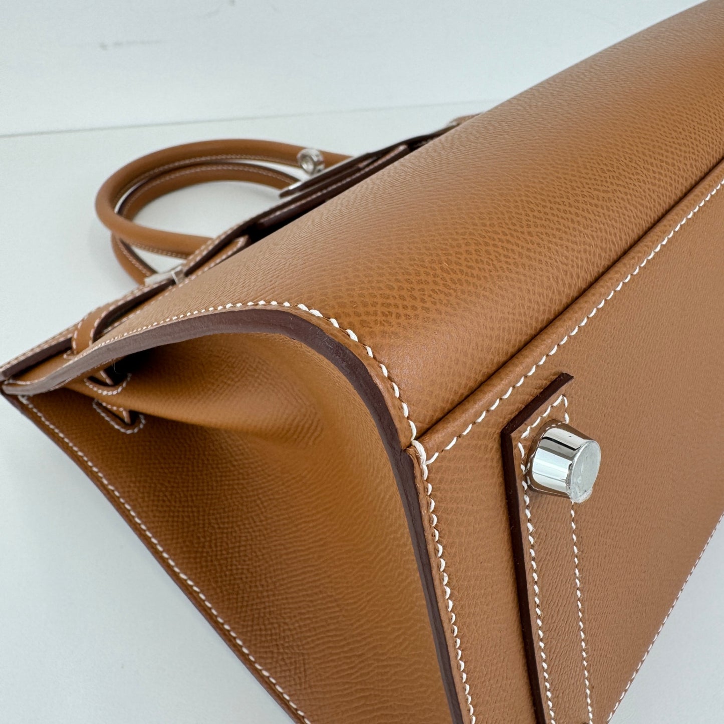 Birkin30 バーキン30 Gold ゴールド Epsom エプソン PHW シルバー金具 Stamp-W W刻印 ハンドバッグ