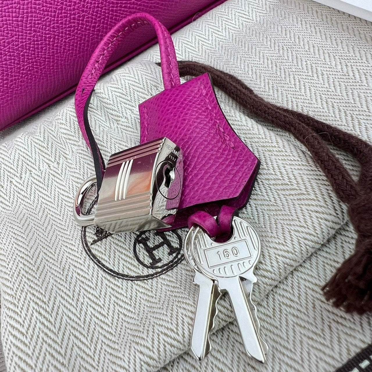 Kelly25 Sellier ケリー25 セリエ Rose pourpre ローズパープル Epsom エプソン PHW シルバー金具 C刻