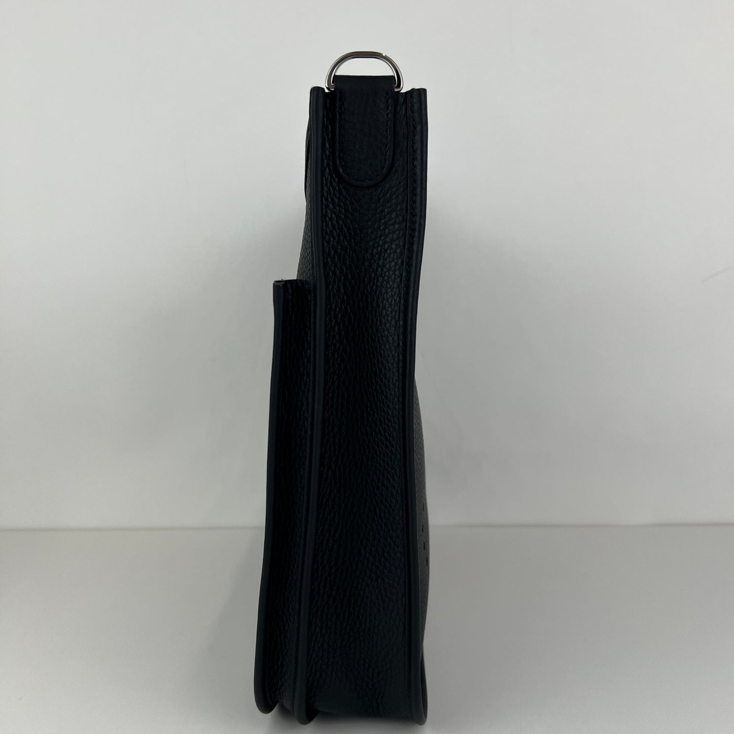 Evlyn PM エヴリンPM Black ブラック Taurillon Clemence トリヨンクレマンス PHW シルバー金具 Stamp-K K刻印