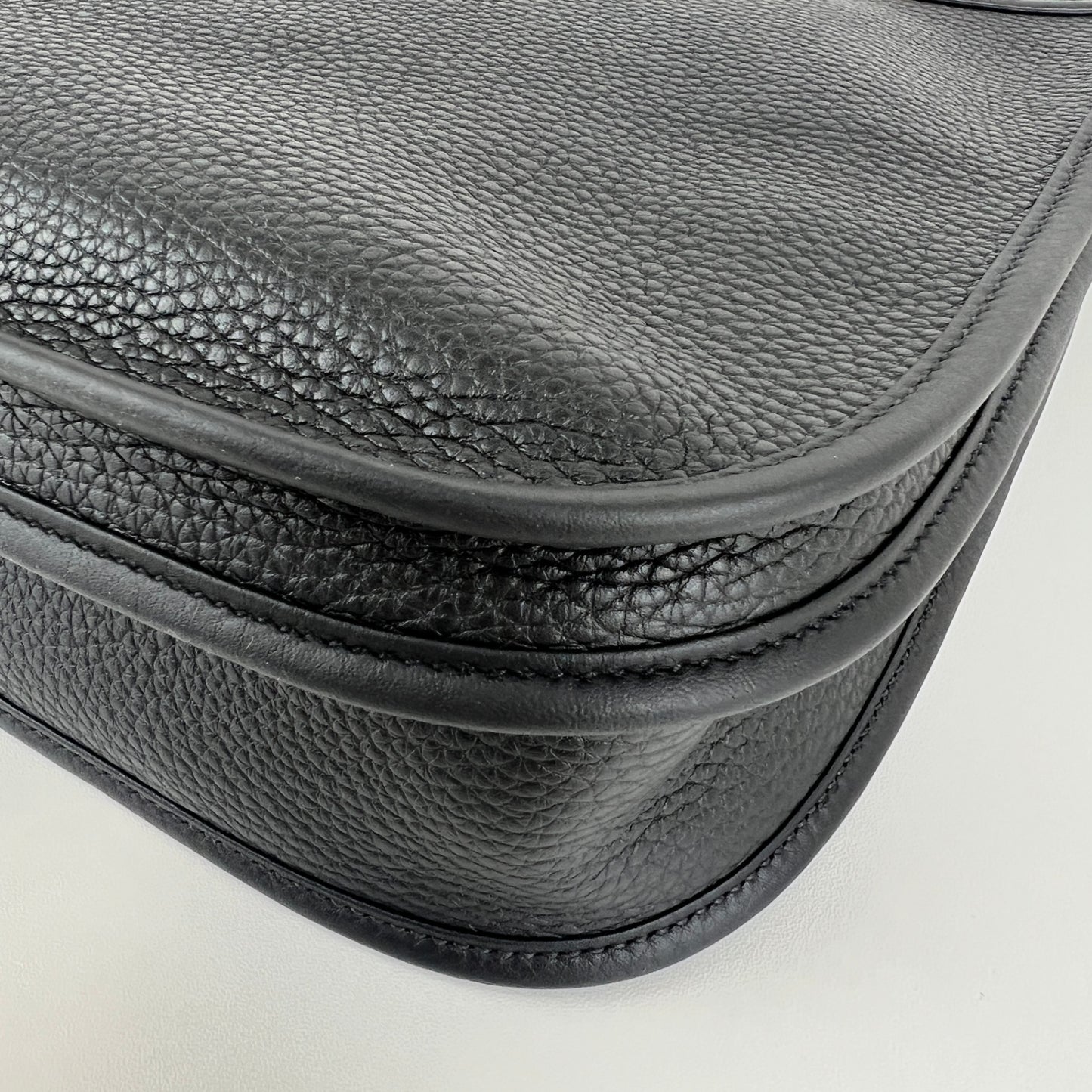 Evlyn PM エヴリンPM Black ブラック Taurillon Clemence トリヨンクレマンス PHW シルバー金具 Stamp-K K刻印