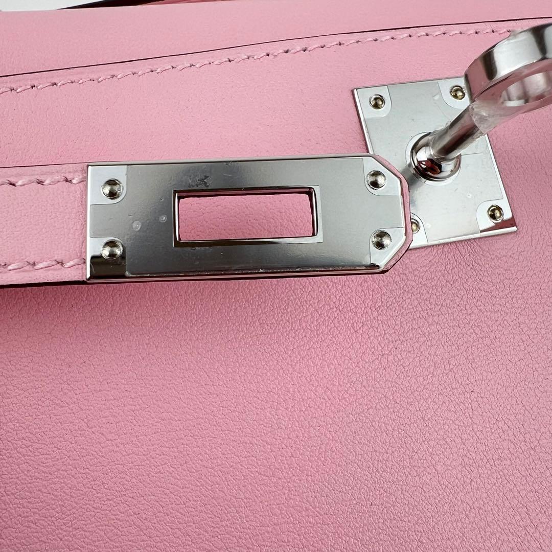 Pochette kelly ポシェットケリー Rose Sakura ローズサクラ PHW シルバー金具 Z刻