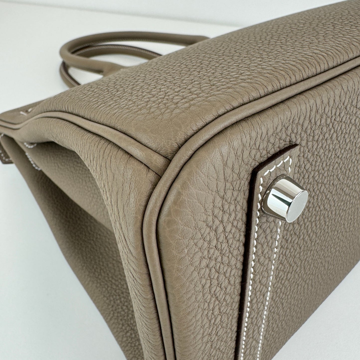 Birkin30 バーキン30 Etoupe エトープ Togo トゴ PHW シルバー金具 Stamp-W W刻印 ハンドバッグ