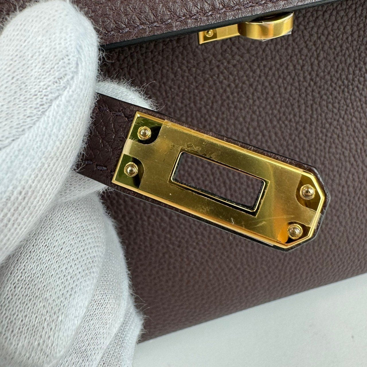 Kelly25 ケリー25 Rouge sellier ルージュセリエ GHW ゴールド金具 B刻 Togo トゴ