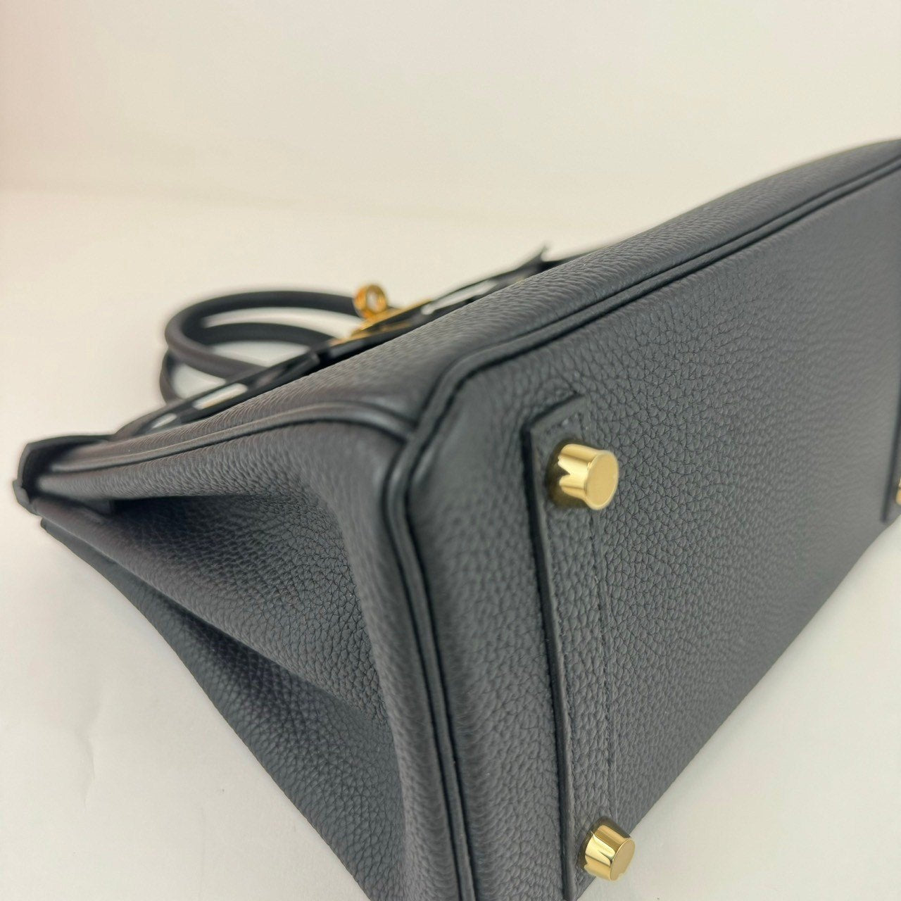 新品未使用 HERMES エルメス Birkin25 バーキン25 Black ブラック Togo トゴ GHW ゴールド金具 B刻