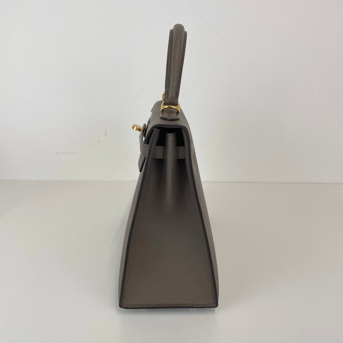 Kelly25 Sellier ケリー25 セリエ Etain エタン GHW ゴールド金具 Stamp-K K刻印 Epsom エプソン