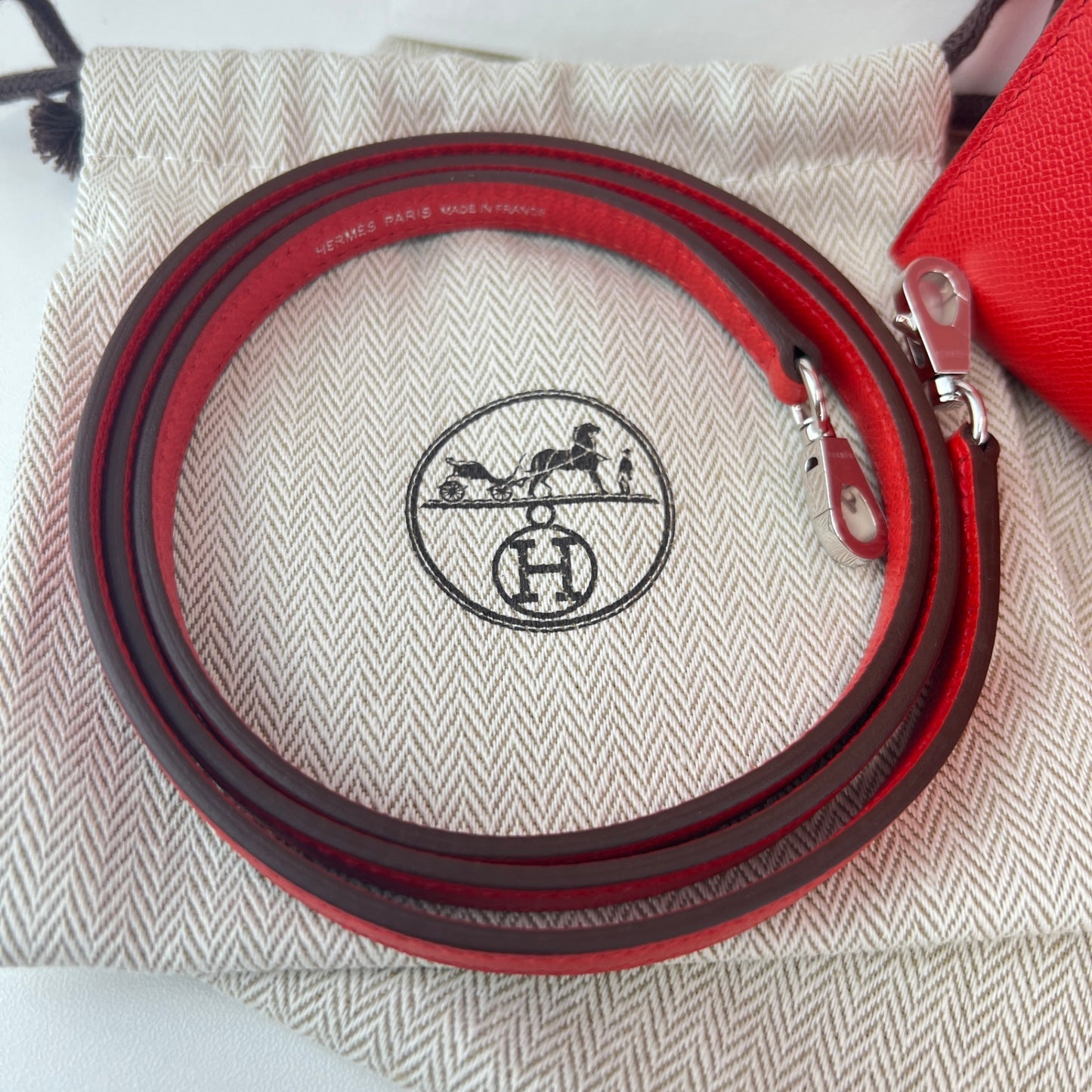 Mini kelly ミニケリー Rouge de coeur ルージュクー Madame マダム PHW シルバー金具 Stamp-K K刻印