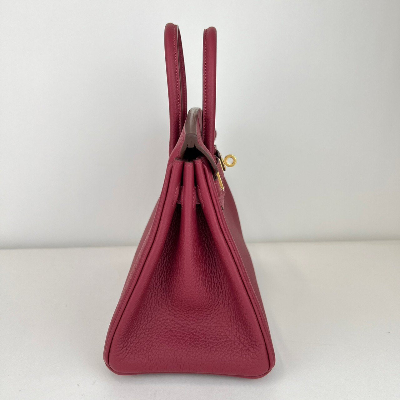HERMES エルメス Birkin25 バーキン25 Ruby ルビー GHW ゴールド金具 Togo トゴ Stamp-B B刻印