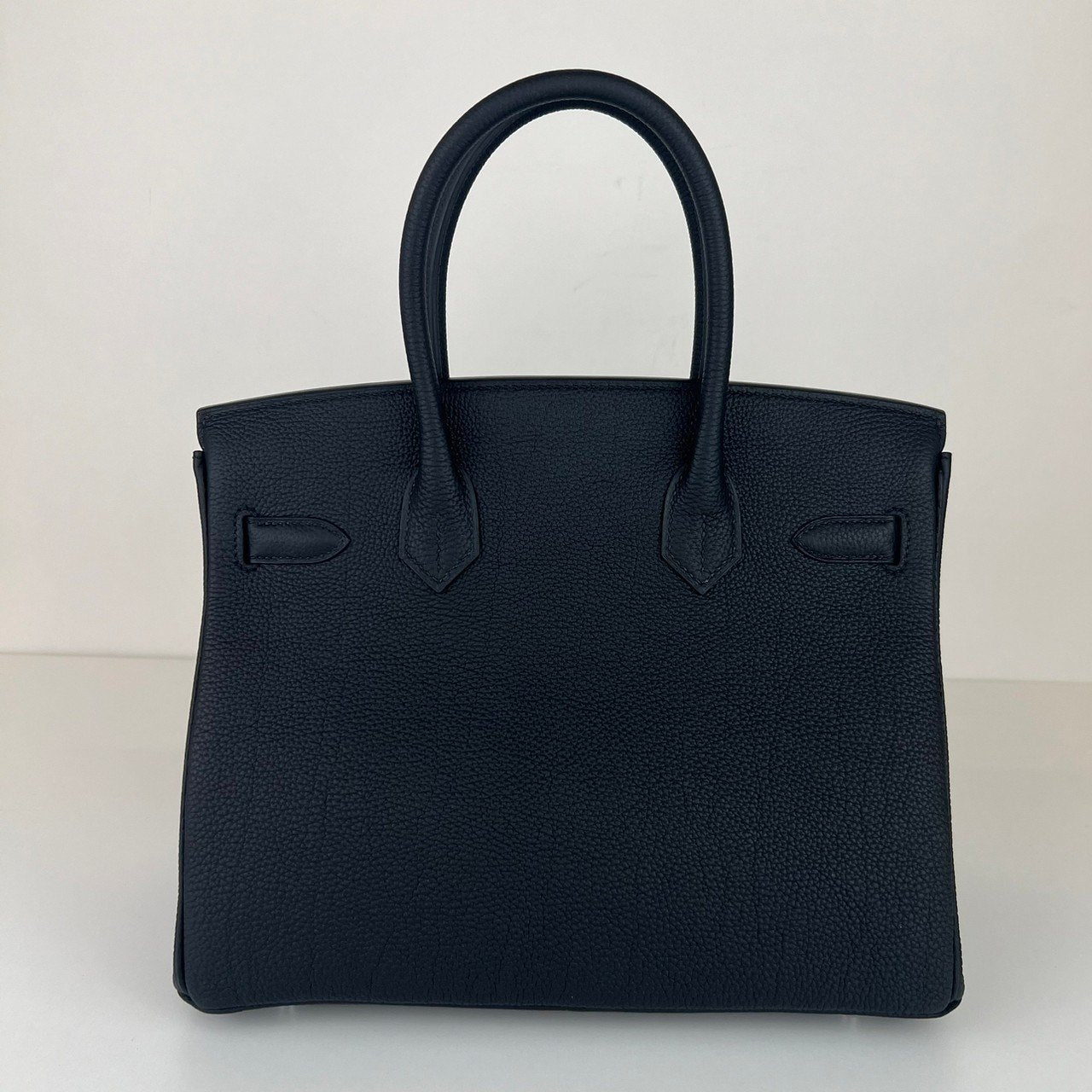 Birkin30 バーキン30 Black ブラック Togo トゴ PHW シルバー金具 Stamp-B B刻印