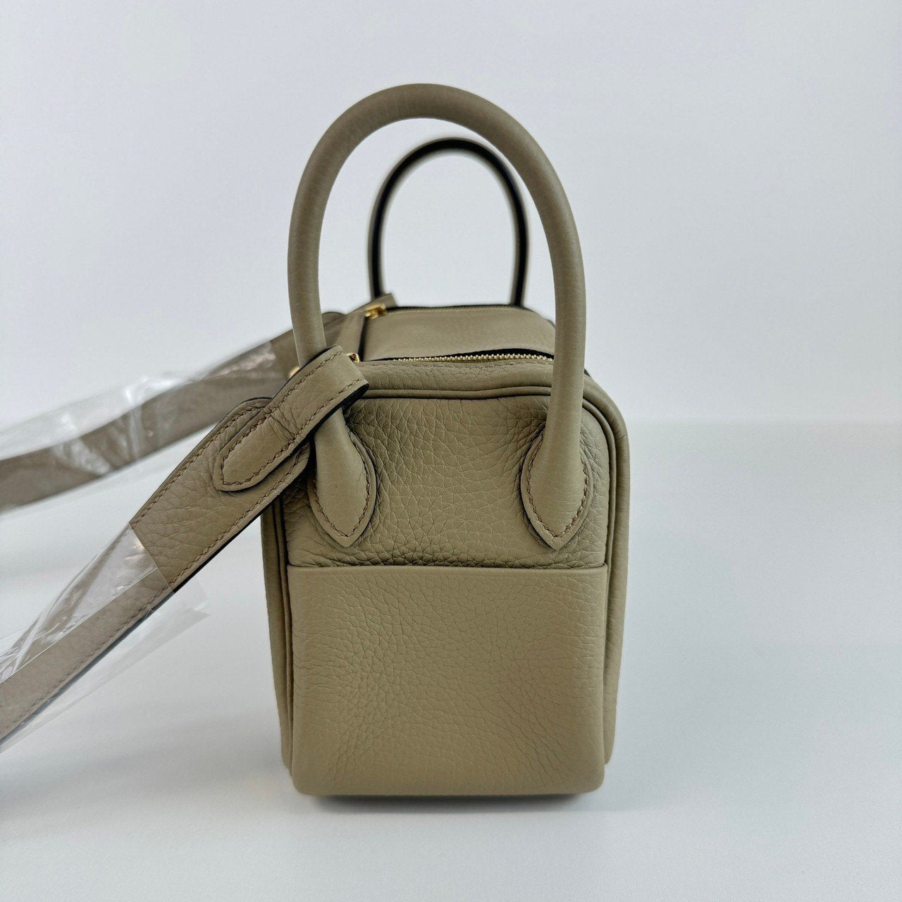 Lindy mini リンディミニ Beige Marfa ベージュマルファ GHW ゴールド金具 Clemence クレマンス W刻