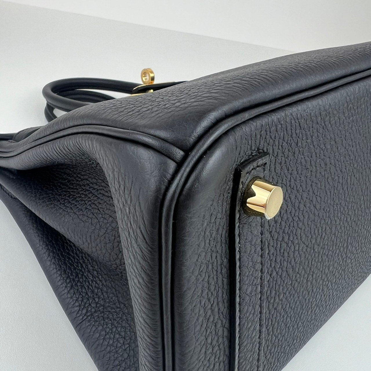 Birkin25 バーキン25 Black ブラック Togo トゴ GHW ゴールド金具 Stamp-W W刻印