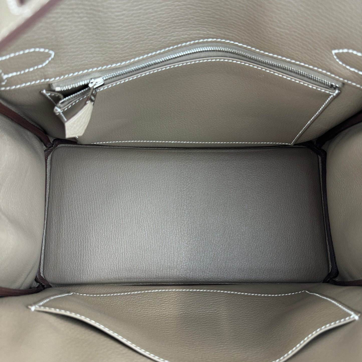 Birkin30 バーキン30 Etoupe エトープ Togo トゴ PHW シルバー金具 Stamp-W W刻印 ハンドバッグ