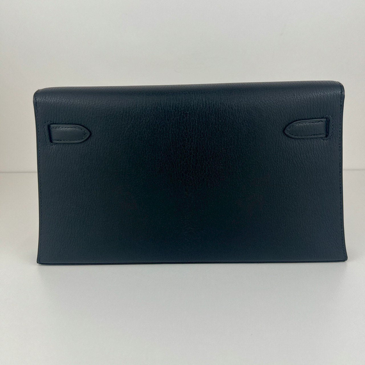 Kelly elan ケリーエラン Black ブラック Chevre シェーブル GHW ゴールド金具 Stamp-B B刻印