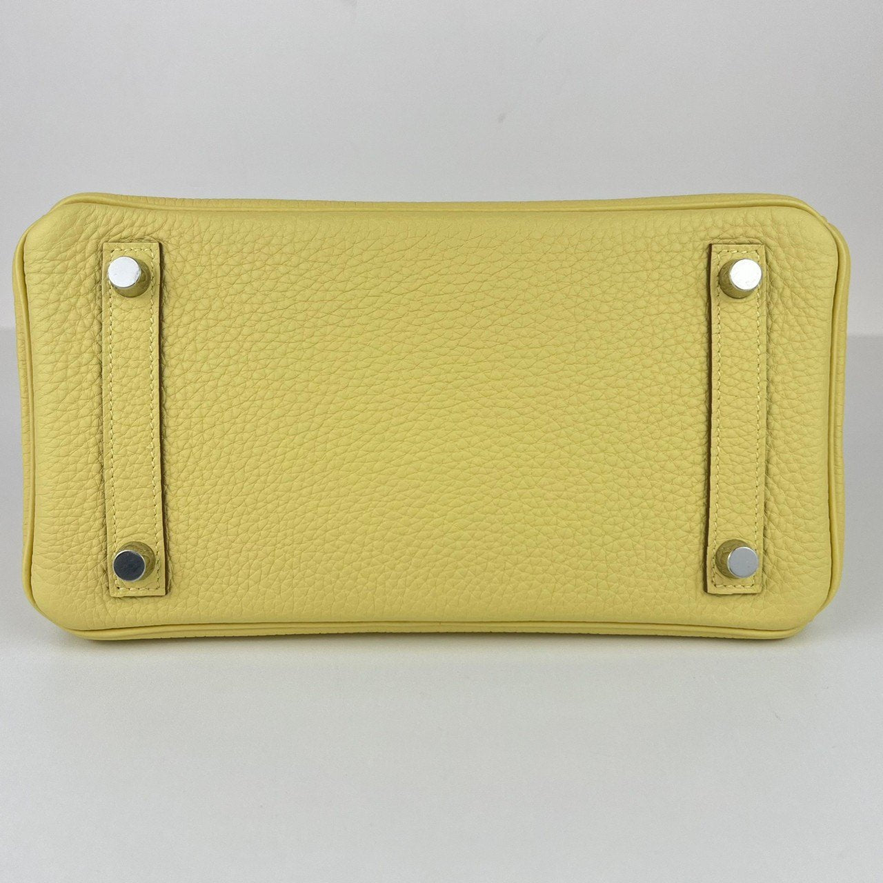Birkin25 バーキン25 Jaune poussin ジョーヌプッサン PHW シルバー金具 Stamp-W W刻印