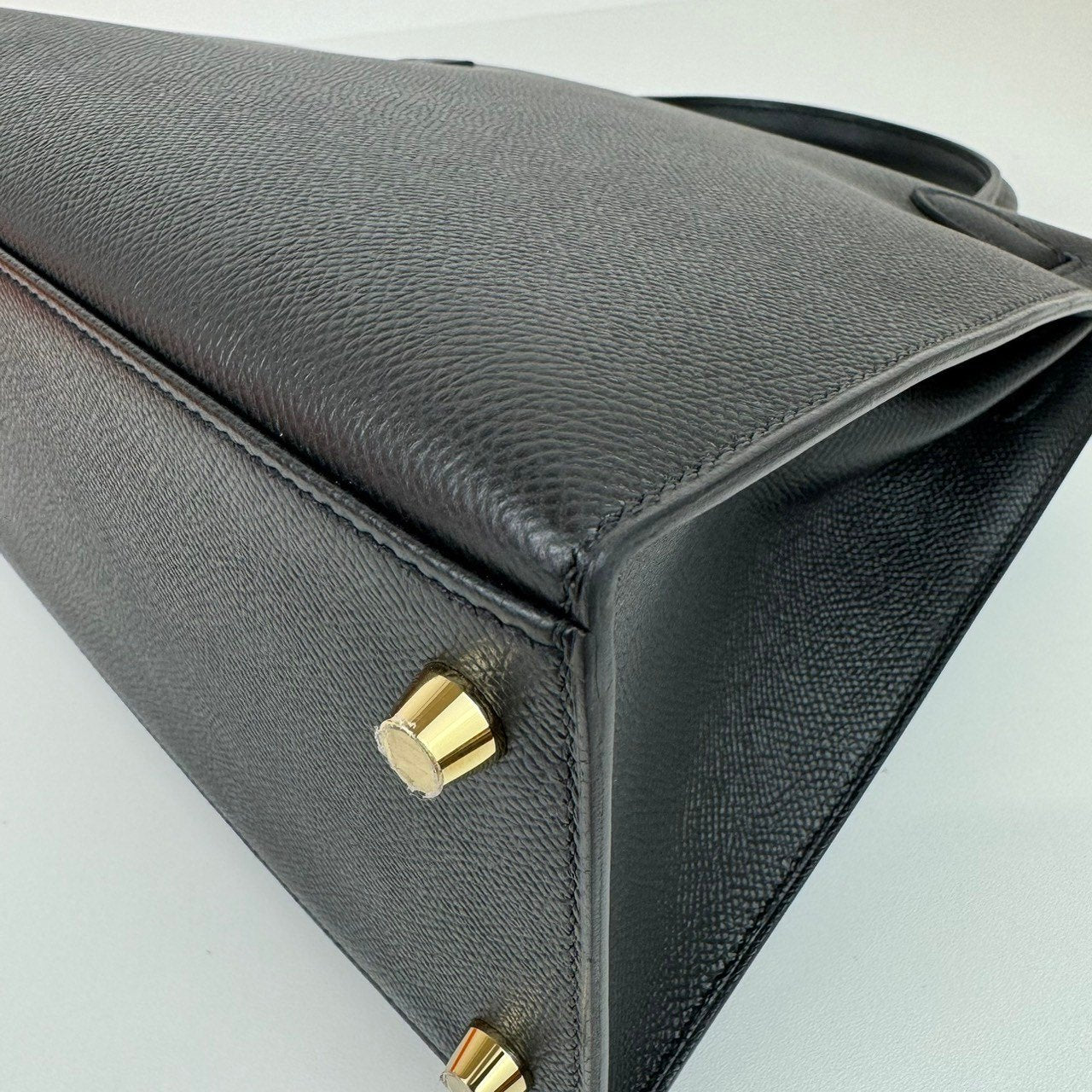 Kelly28 ケリー28 Black ブラック GHW ゴールド金具 Epsom エプソン Stamp-B B刻印