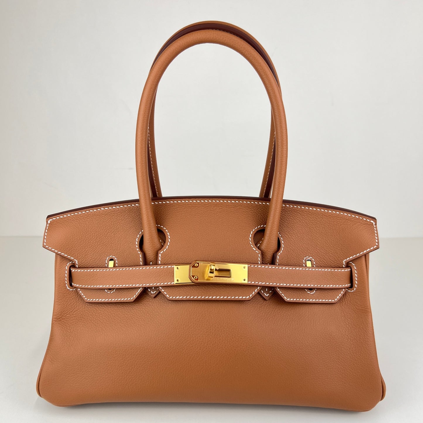 Shoulder Birkin29 ショルダーバーキン29 Stamp-K K刻印 Evercolor エバーカラー Gold ゴールド GHW ゴールド金具