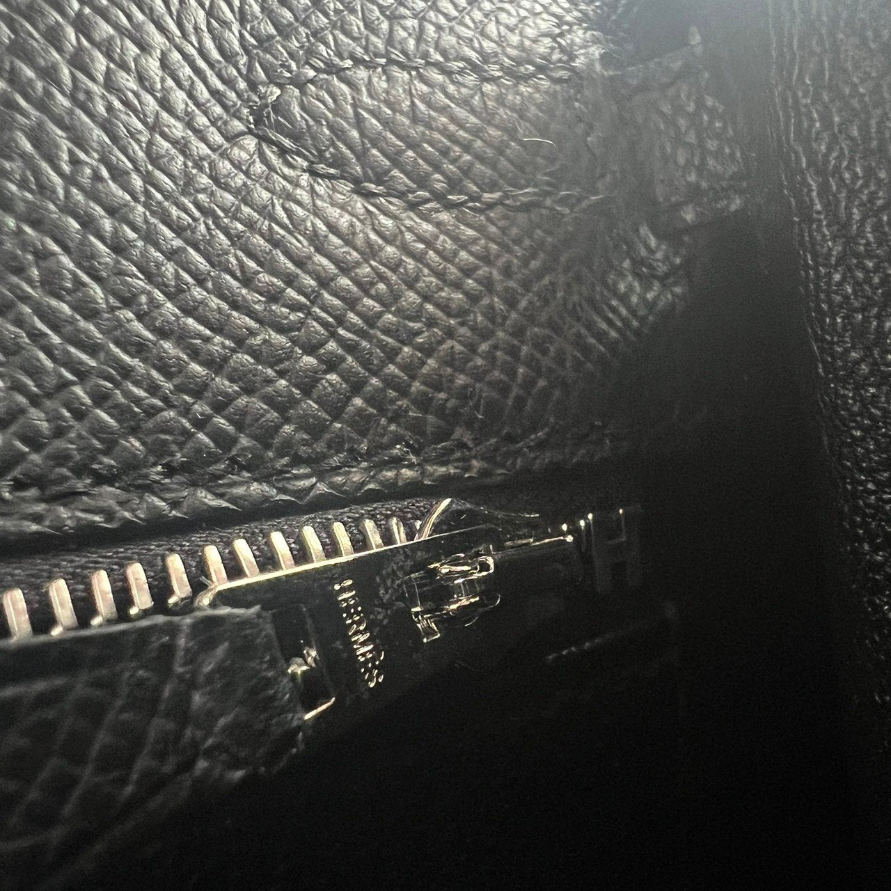 Kelly25 ケリー25 Black ブラック PHW シルバー金具 Epsom エプソン Stamp-W W刻印