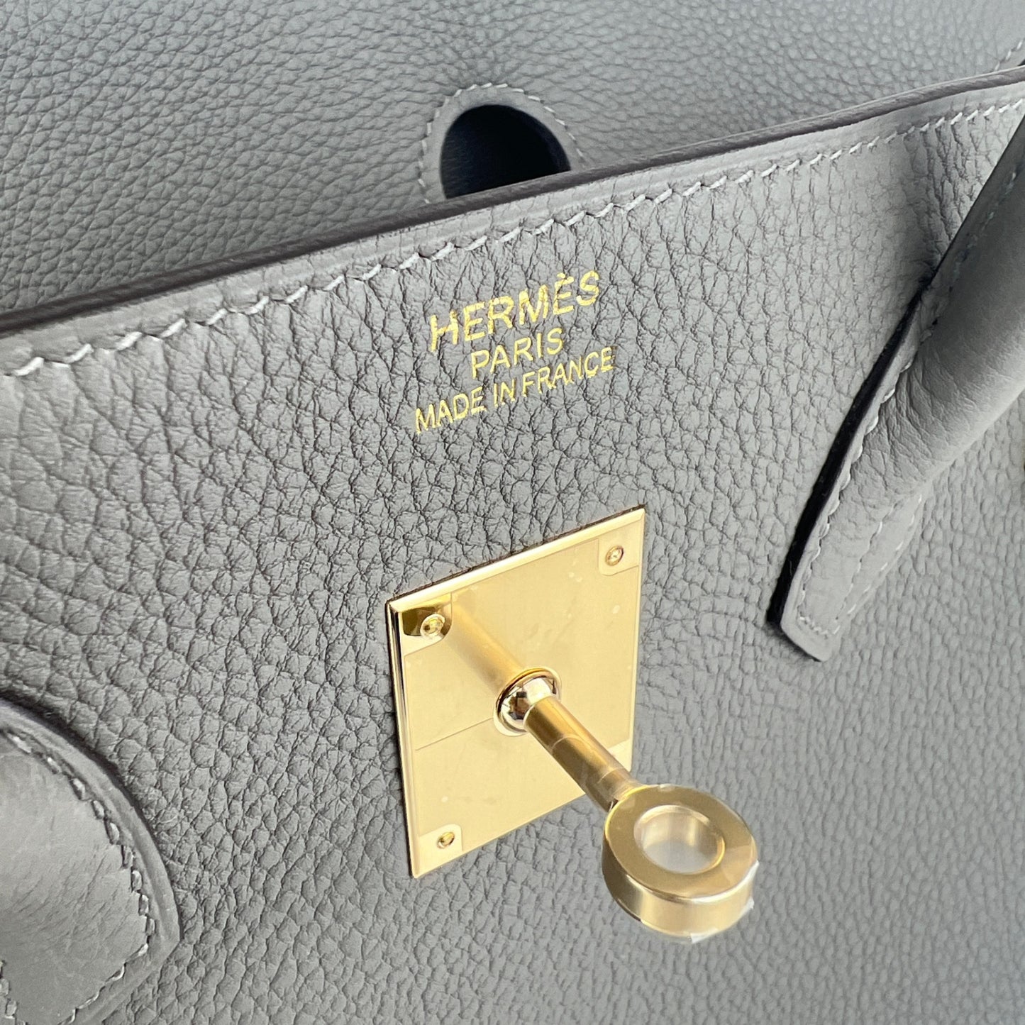 Birkin35 バーキン35 Gris meyer グリメイヤー Togo トゴ PMBHW シャンパンゴールド金具 Stamp-K K刻印