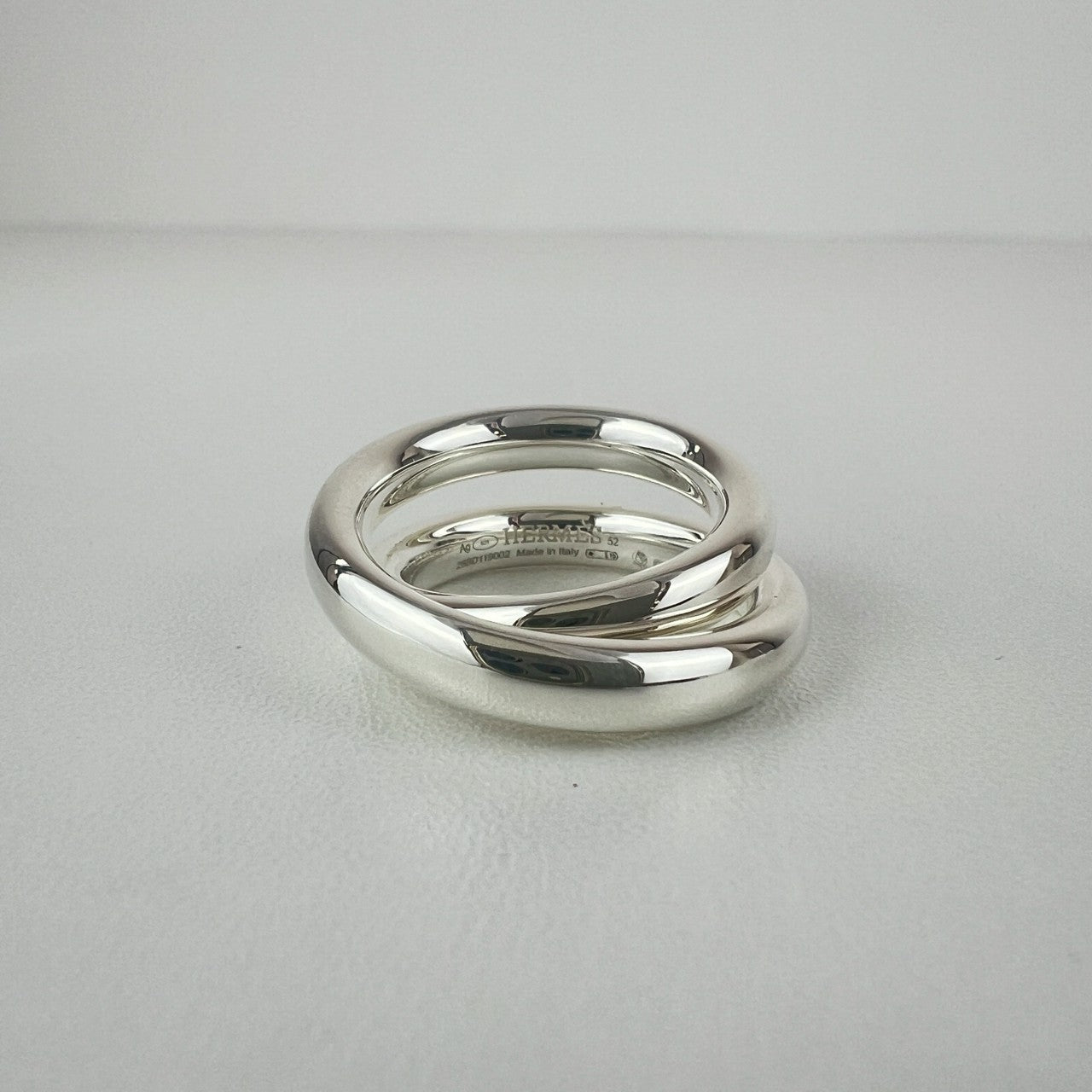 Hermès エルメス Bague Vertige #52 ヴェルティージュ シルバー925/1000