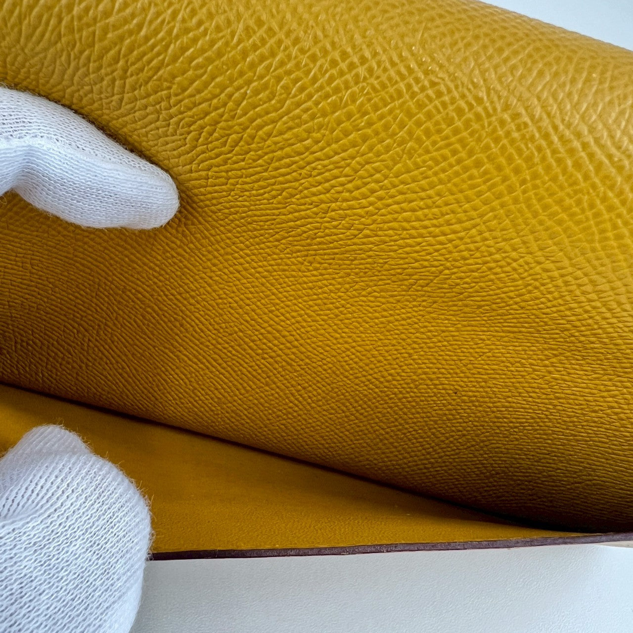 Constance To Go コンスタンストゥーゴー Jaune naples ジョーヌナプル GHW ゴールド金具 Z刻印 Epsom エプソン