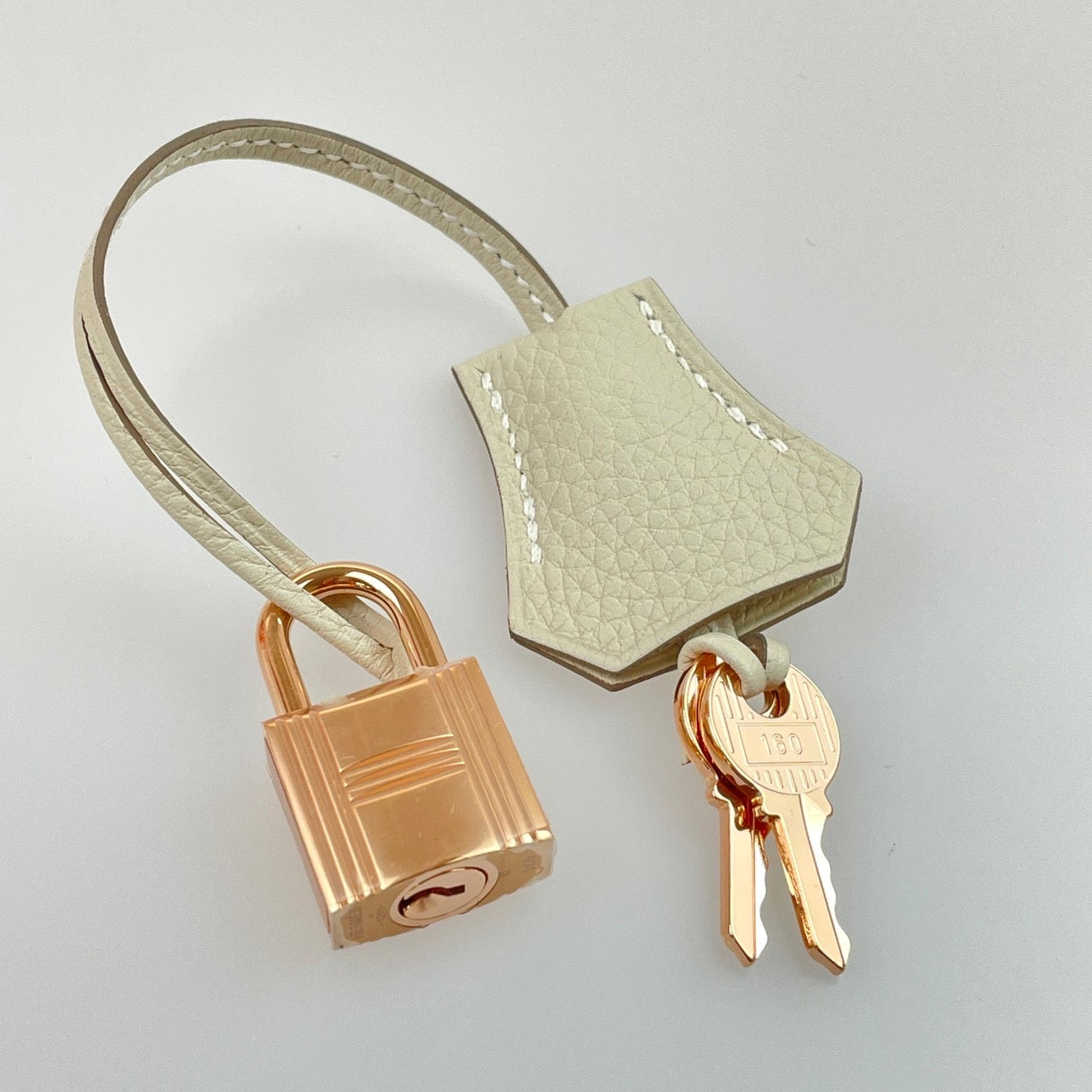 Birkin25 バーキン25 Craie クレ Togo トゴ ピンクゴールド金具 U刻印