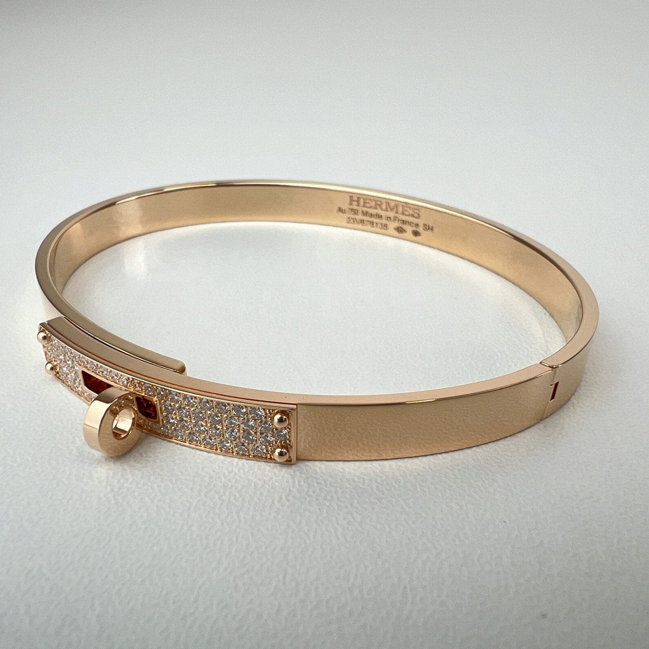 Kelly bangle bracelet PM ケリーブレスレットPM Rose Gold ローズゴールド Diamonds ダイヤモンド