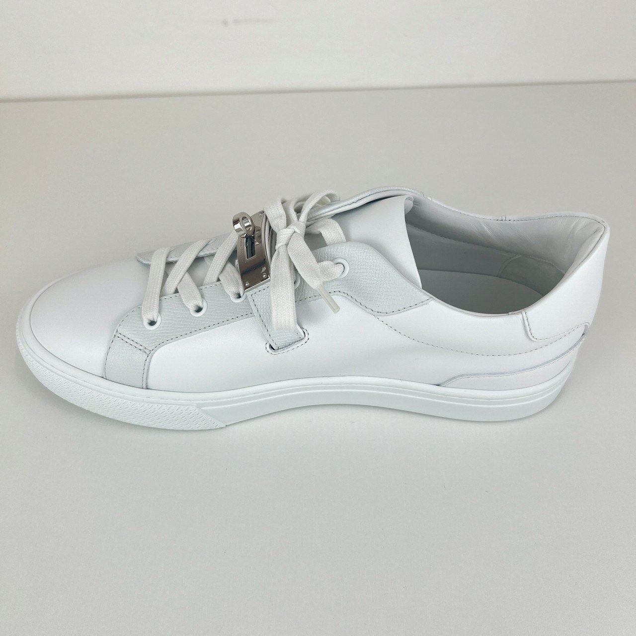 Sneaker DAY スニーカーデイ White ホワイト PHW シルバー金具 カーフスキン 42.5(26.5cm)
