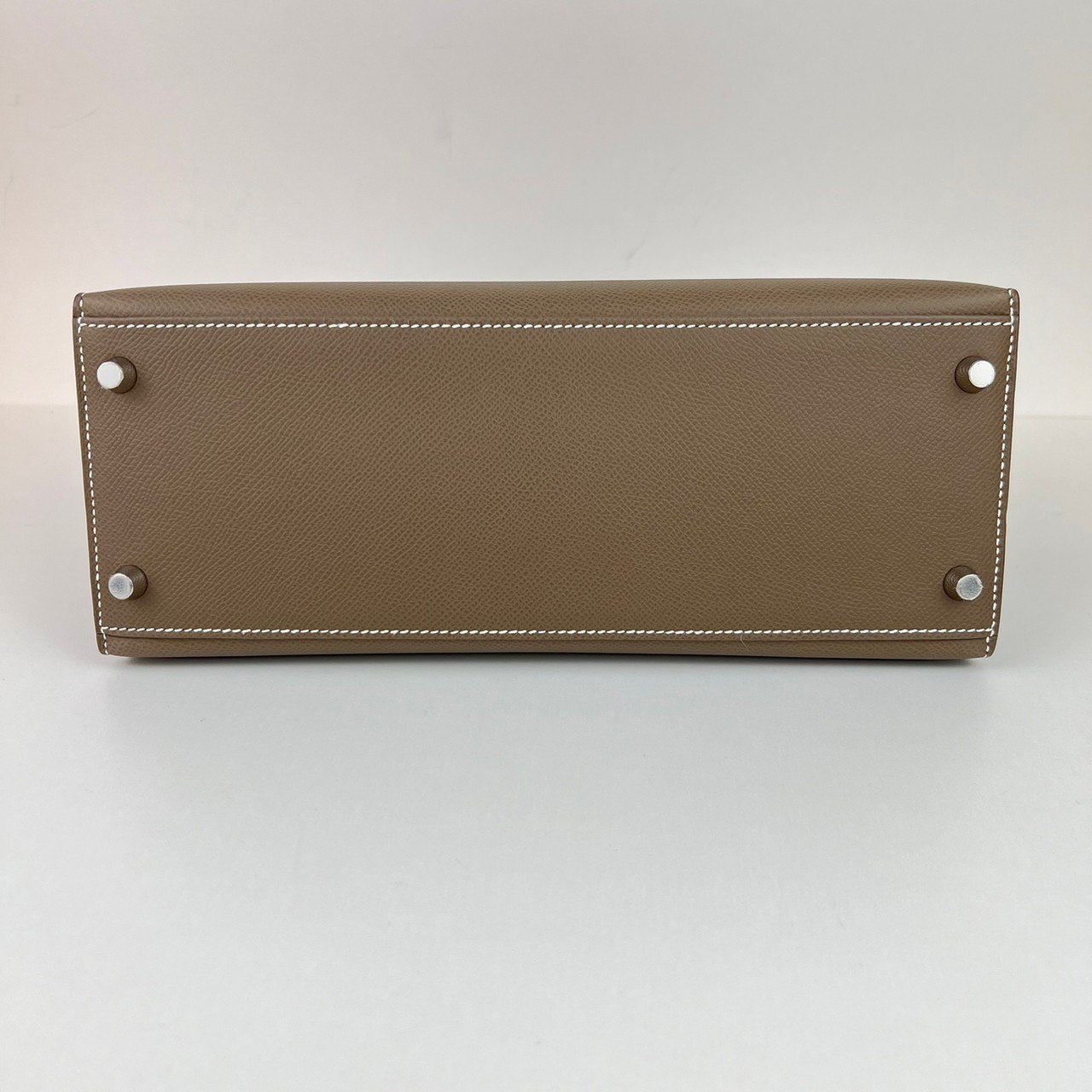 Kelly28 ケリー28 Etoupe エトープ Epsom エプソン PHW シルバー金具 Stamp-W W刻印