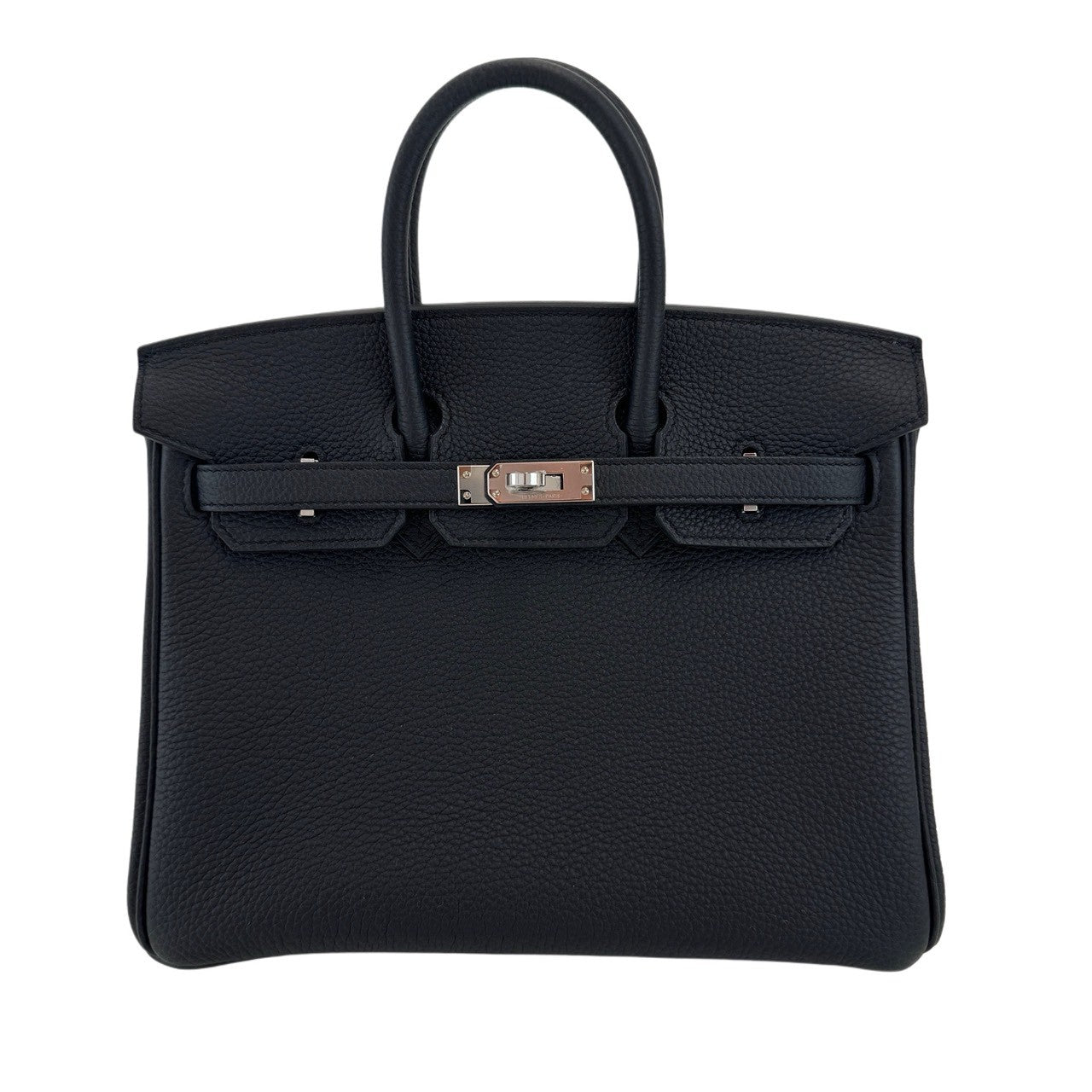 Birkin25 バーキン25 Black ブラック PHW シルバー金具 Stamp-K K刻印 Togo トゴ