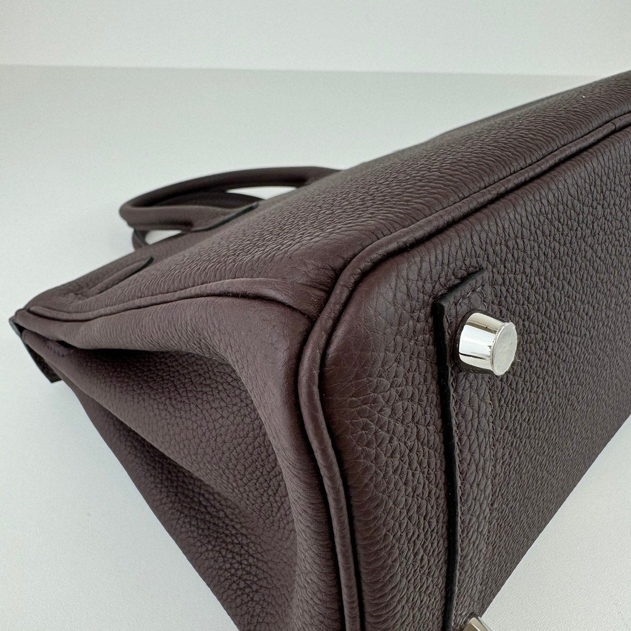 Birkin25 バーキン Rouge sellier ルージュセリエ Togo トゴ PHW シルバー金具 Stamp-W W刻印