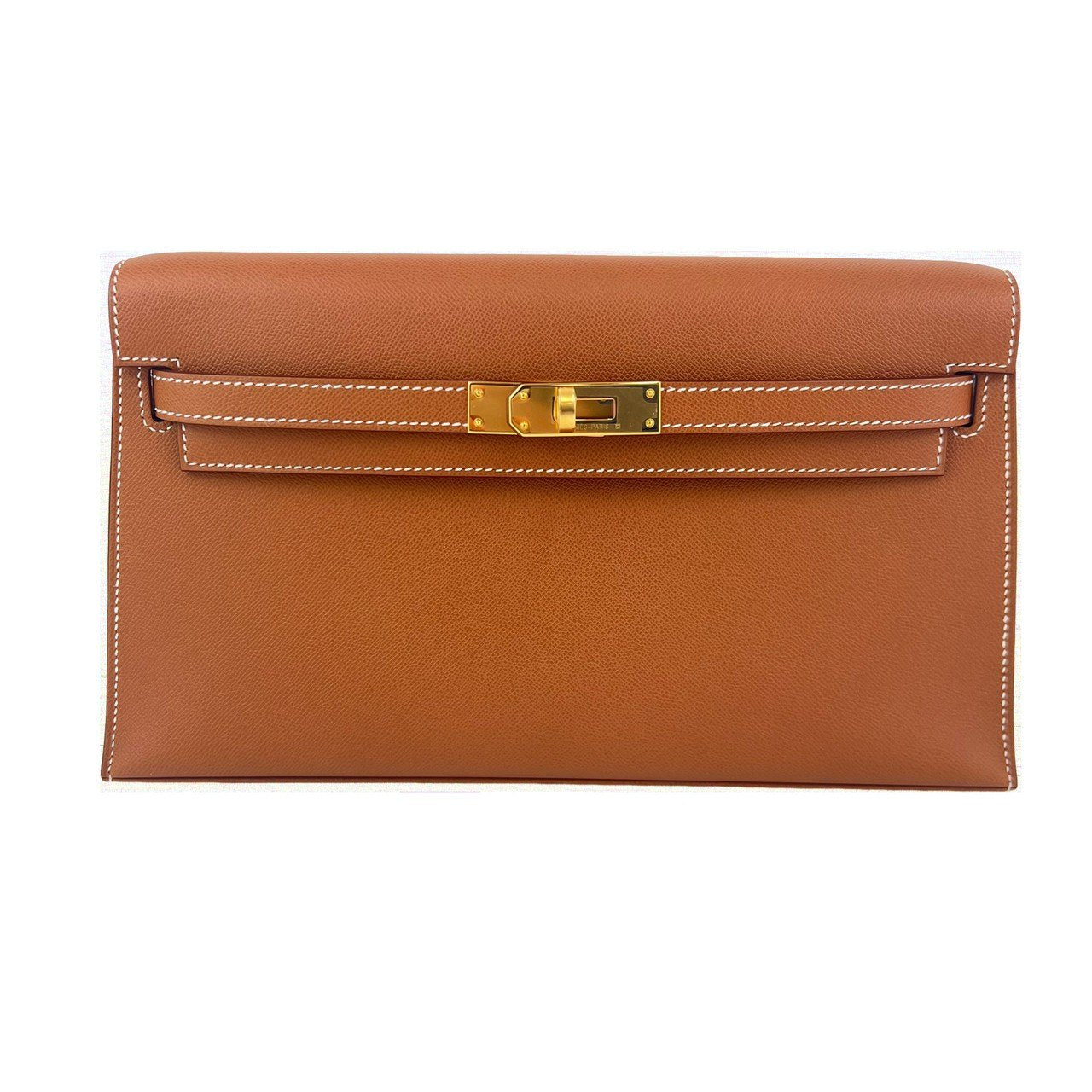 HERMES エルメス Kelly elan Gold ゴールド Madame マダム GHW ゴールド金具 Stamp-W W刻印