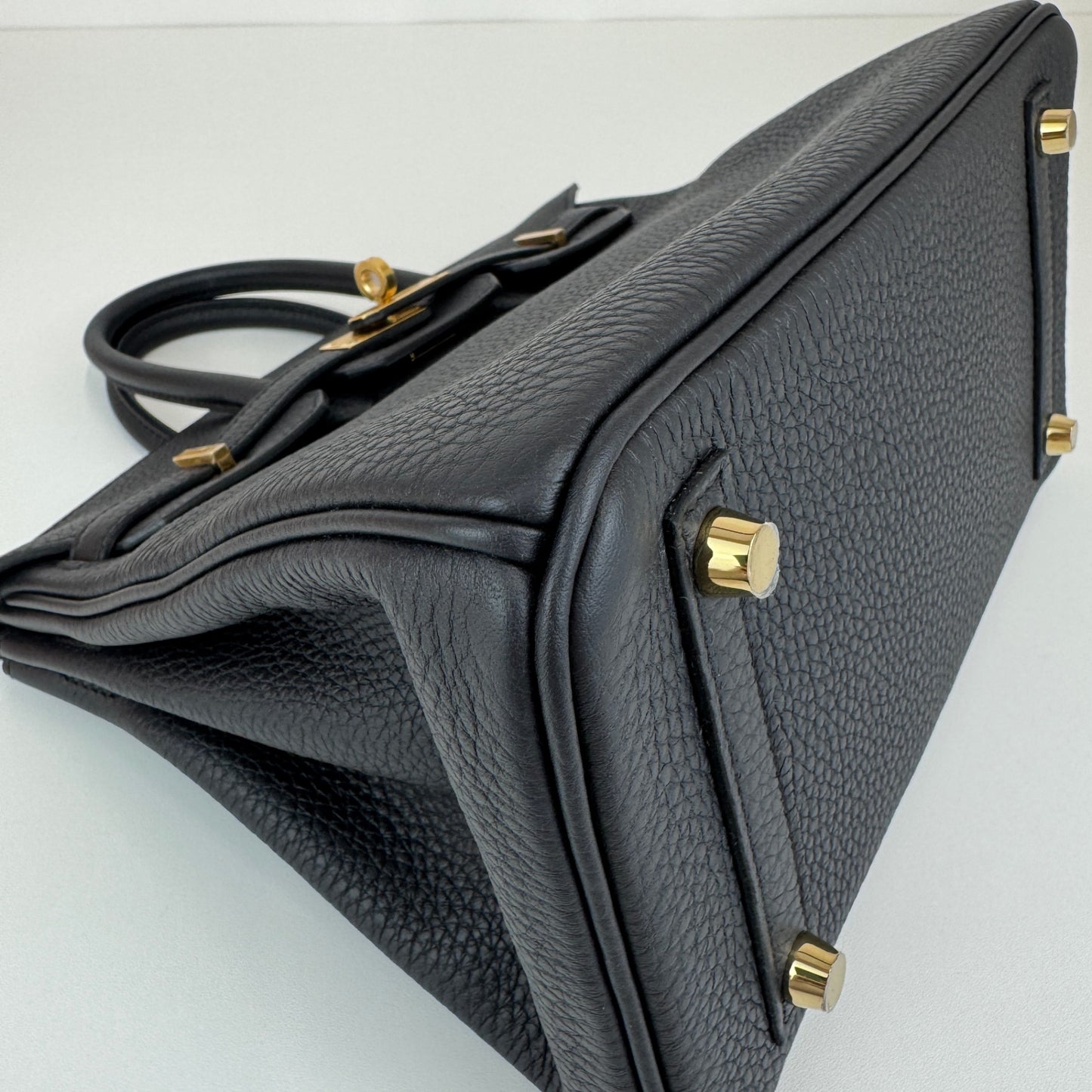 Birkin25 バーキン25 Black ブラック Togo トゴ GHW ゴールド金具 Stamp-K K刻印