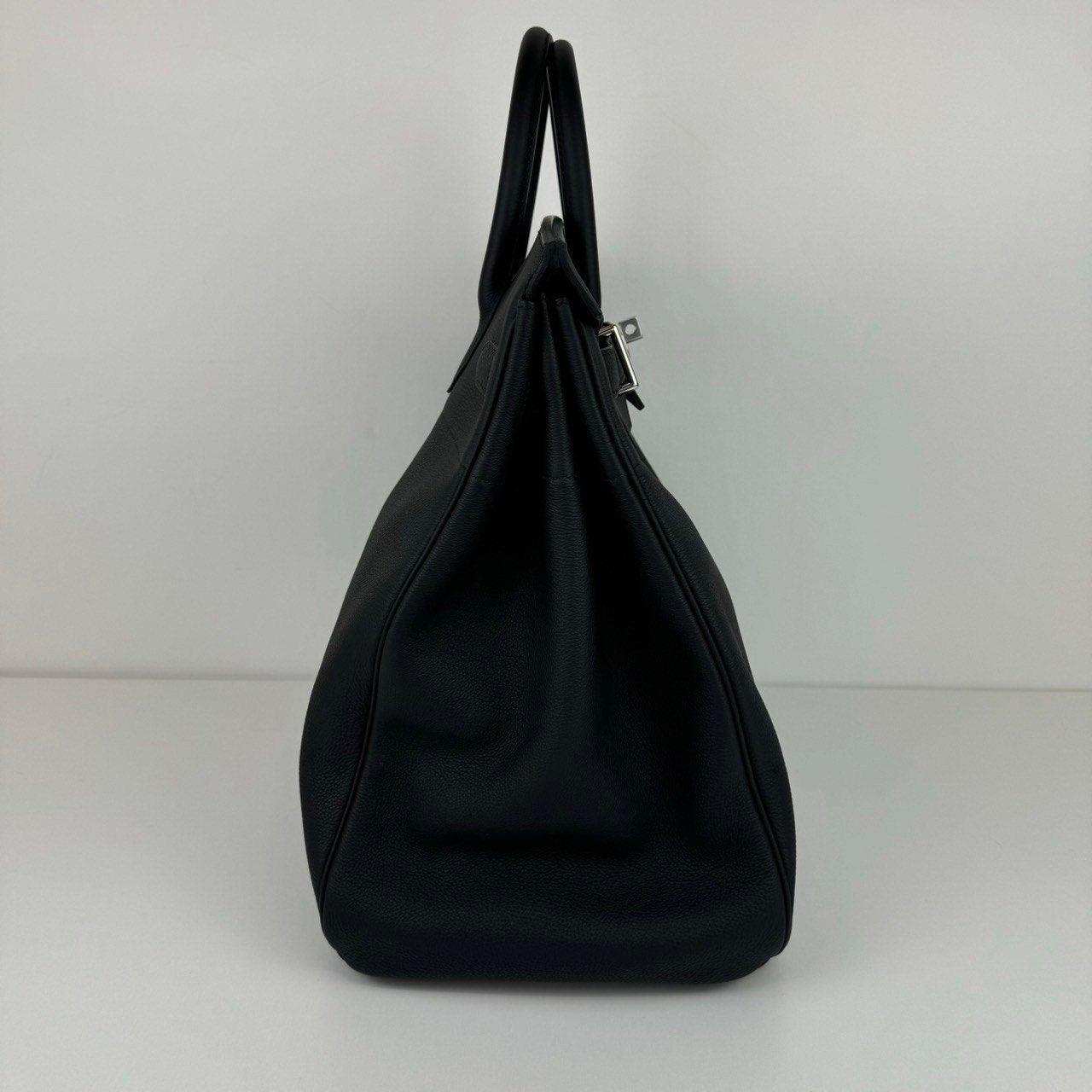 Haut a Courroies 40 オータクロア 40 Black ブラック PHW シルバー金具 Togo トゴ Stamp-U U刻印