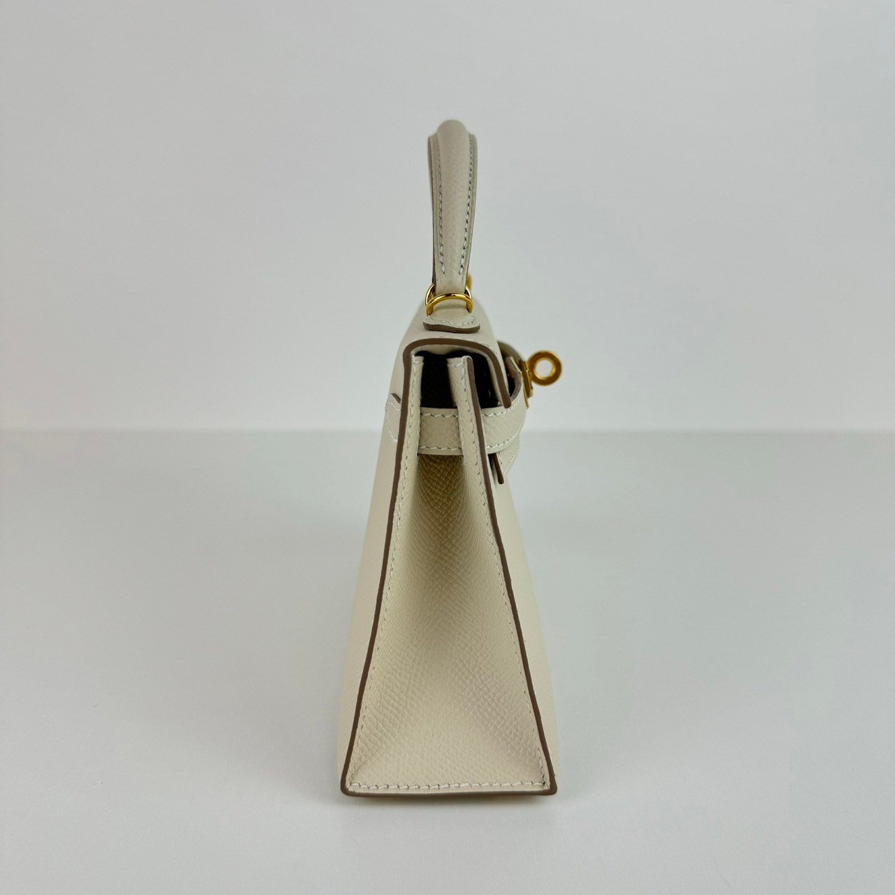 Mini kelly ミニケリー Craie クレ Epsom エプソン GHW ゴールド金具 Stamp-U U刻印