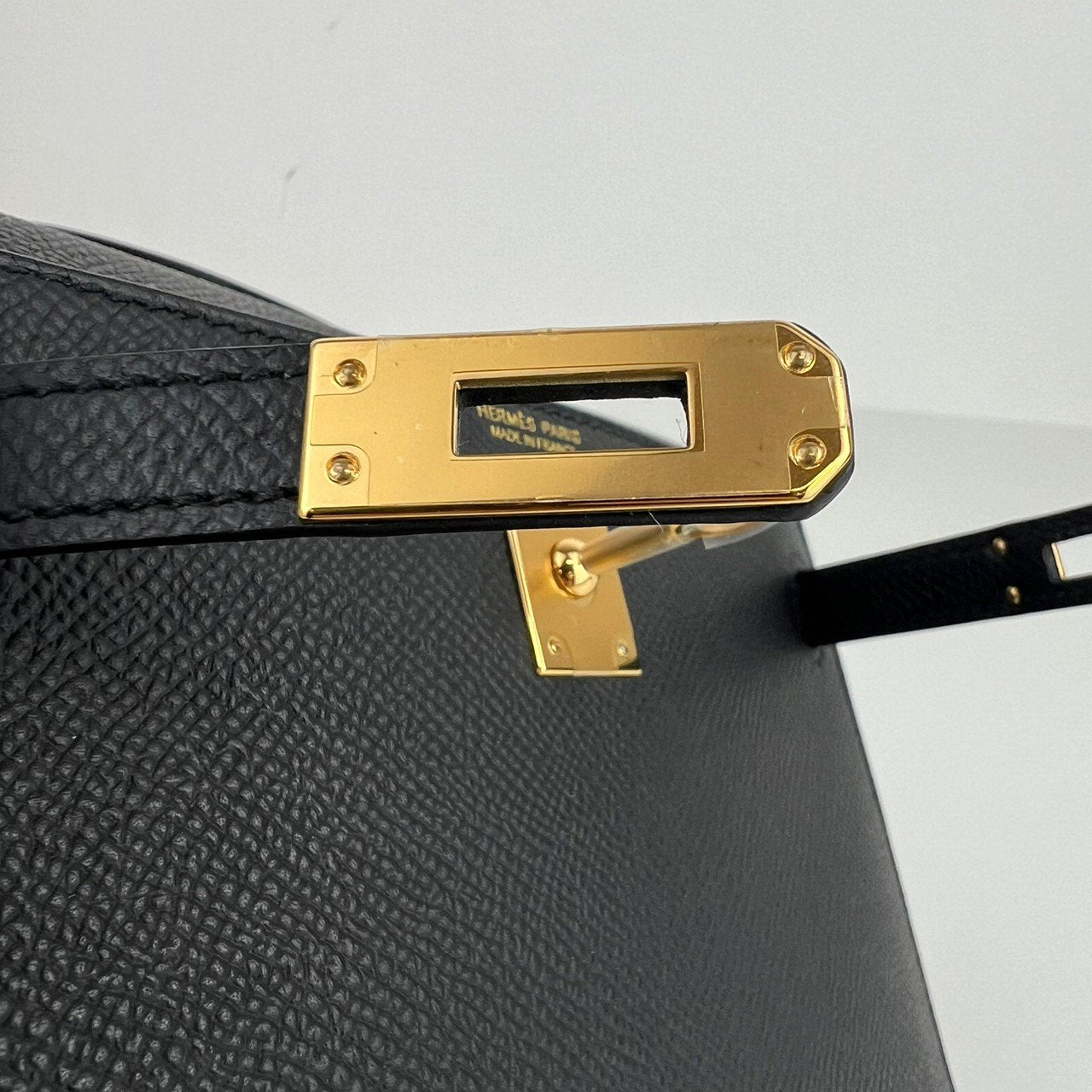Mini kelly ミニケリー Black ブラック GHW ゴールド金具 W刻印 Epsom エプソン