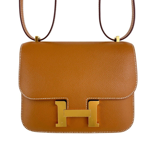 Constance mini コンスタンスミニ Gold ゴールド  GHW ゴールド金具 Epsom エプソン Stamp-W W刻印