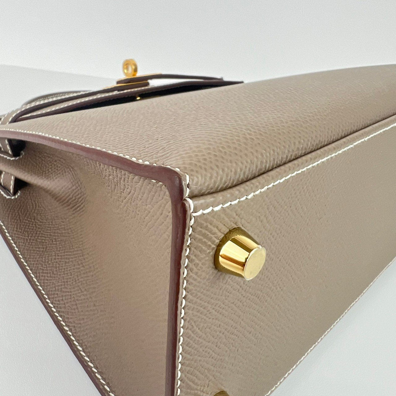 Kelly25 ケリー25 Etoupe エトープ GHW ゴールド金具 Epsom エプソン Stamp-W W刻印