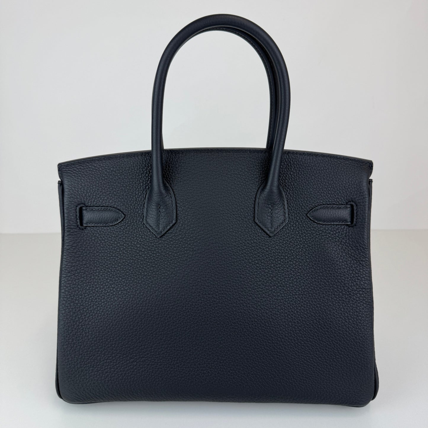 Birkin30 バーキン30 Stamp-W W刻印 Togo トゴ Black ブラック PHW シルバー金具