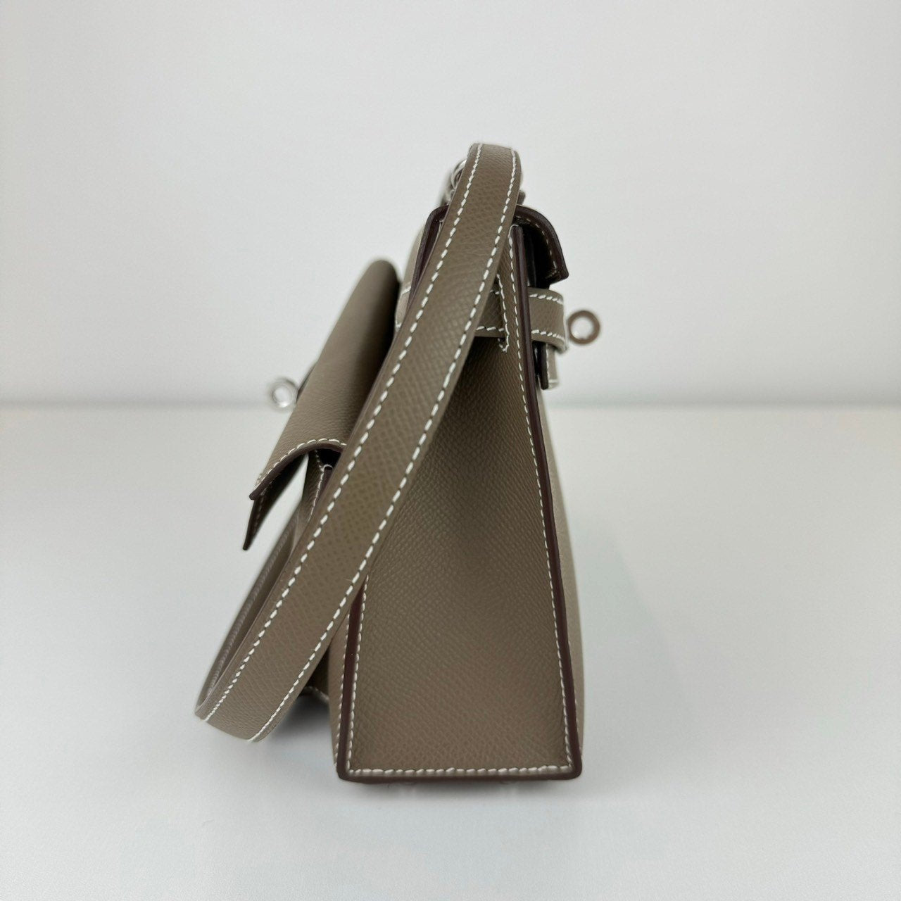 Kelly20 desorder ケリー20 ディスオーダー Etoupe エトープ Epsom エプソン PHW シルバー金具 Stamp-B B刻 レディースバッグ ショルダーバッグ