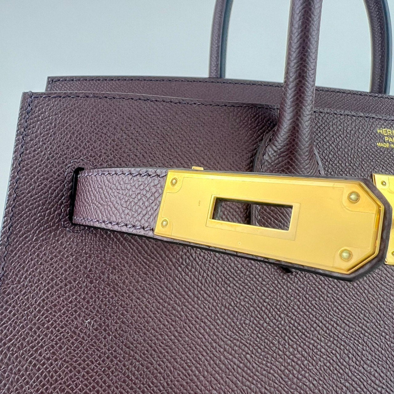 Birkin30 sellier バーキン30 セリエ Rouge sellier ルージセリエ Epsom エプソン GHW ゴールド金具 Stamp-B B刻印