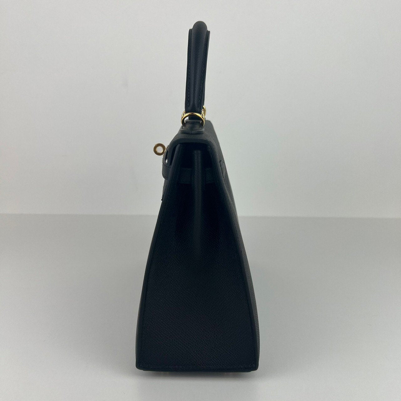 Kelly25 ケリー25 Black ブラック Epsom エプソン GHW ゴールド金具 Stamp-W W刻印