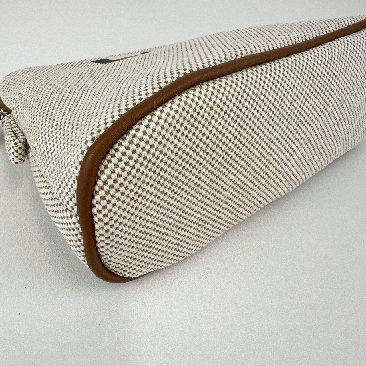 Hermès エルメス Trousse Bolide casaque mini ボリードポーチ カザック ミニ 綿100% Grege グレージュ