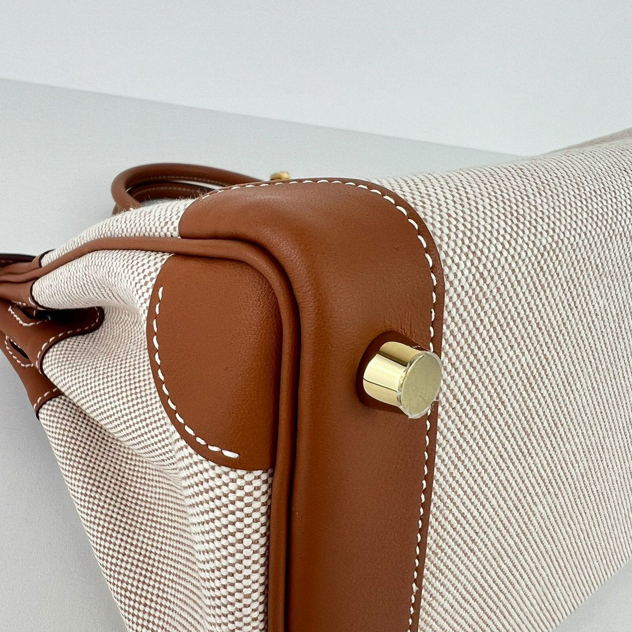 Birkin25 バーキン25 Gold ゴールド Toile H/Swift トワルアッシュ/スイフト GHW ゴールド金具 Stamp-W W刻印