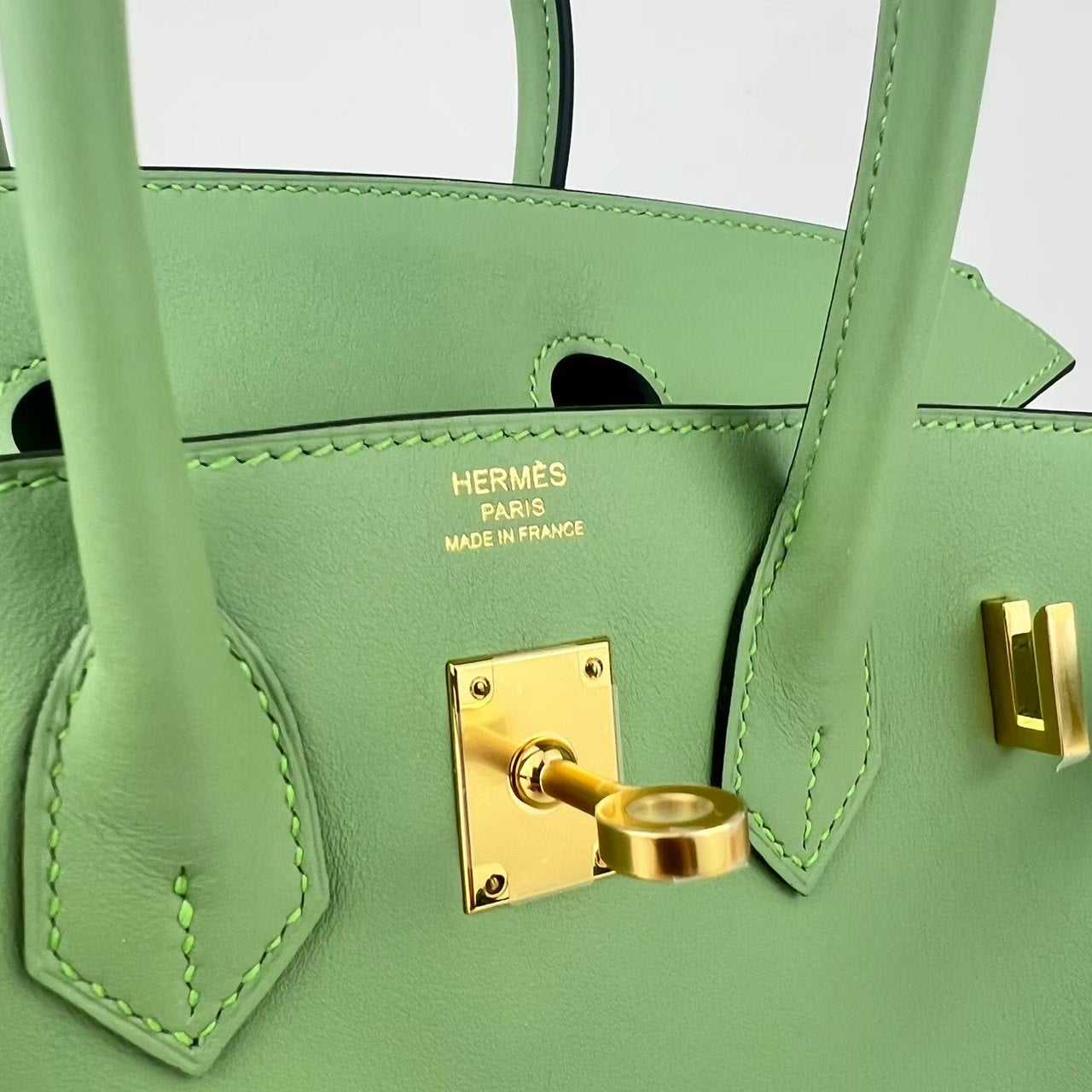Birkin25 バーキン25 Vert Criquet ヴェールクリケット GHW ゴールド金具 Swift スウィフト Stamp-W W刻印